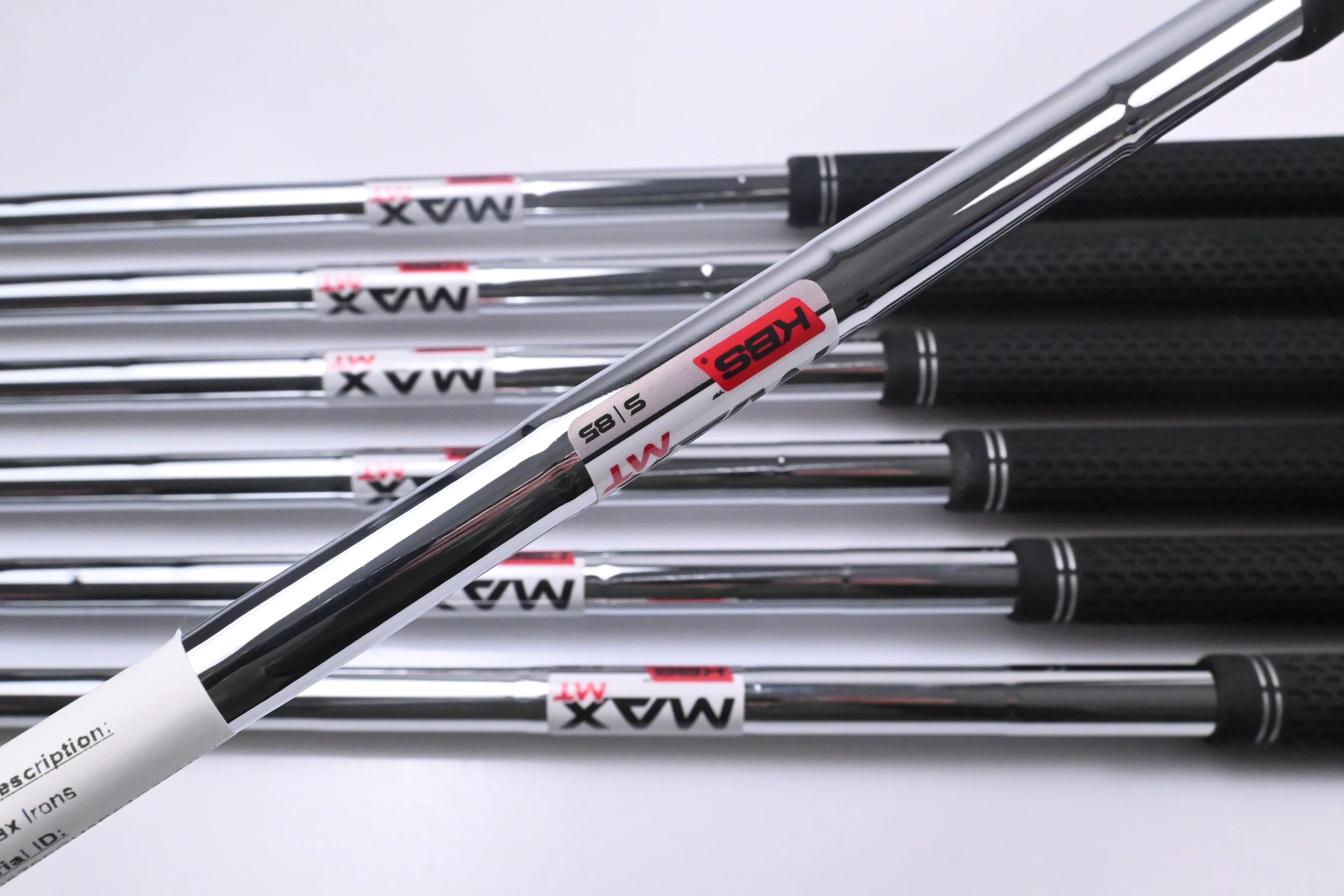 Taylormade Qi Max Irons / 5-PW+SW / Stiff Flex KBS MAX MT 85 Shafts - Image 5