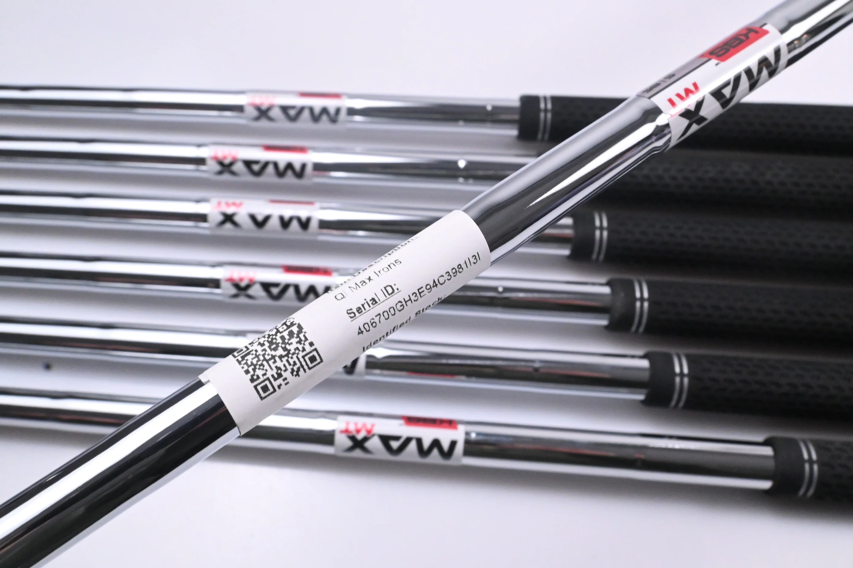 Taylormade Qi Max Irons / 5-PW+SW / Stiff Flex KBS MAX MT 85 Shafts - Image 6
