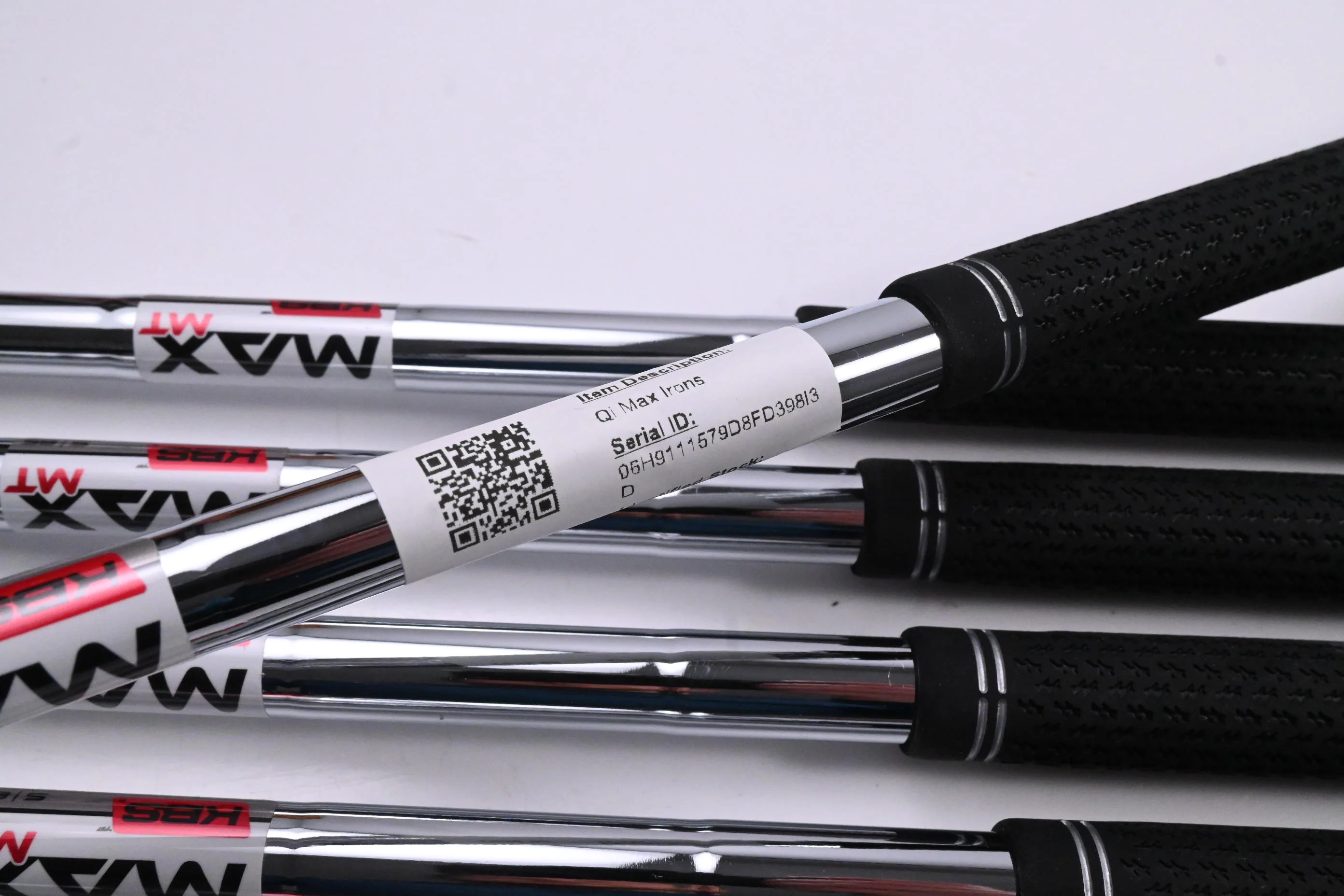 Taylormade Qi Max Irons / 5-PW+SW / Stiff Flex KBS MAX MT 85 Shafts - Image 6