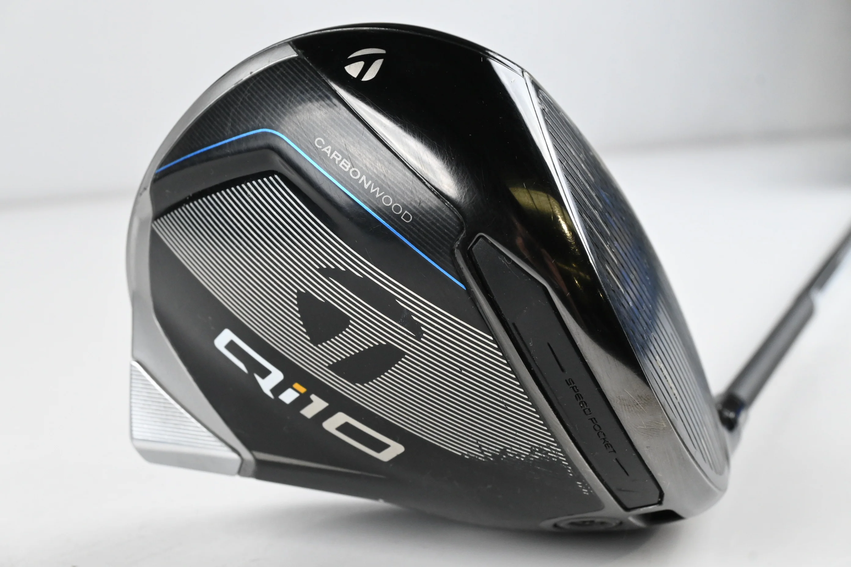 Taylormade Qi10 Driver / 9 Degree / Stiff Flex REAX Blue 50 Shaft