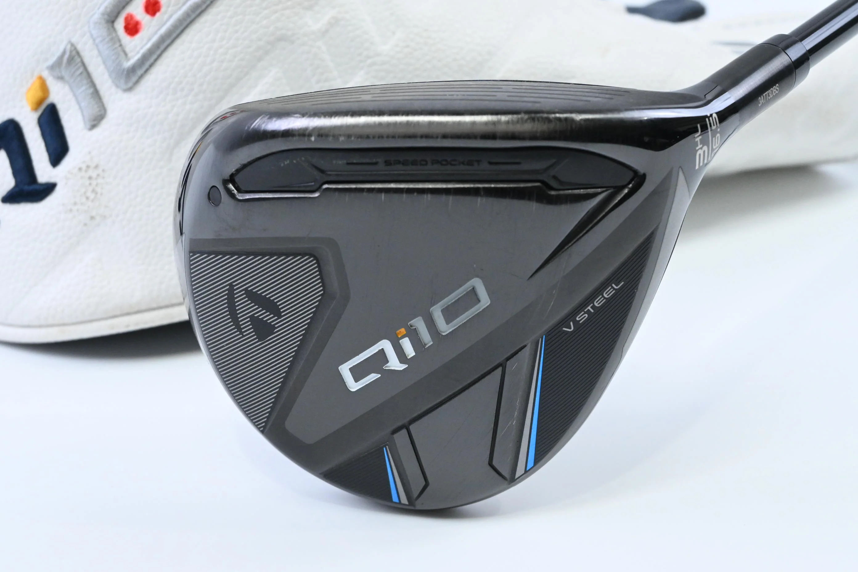 Taylormade Qi10 #3 Wood / 16.5 Degree / Regular Flex Fujikura Ventus TR Blue 6 - Image 2