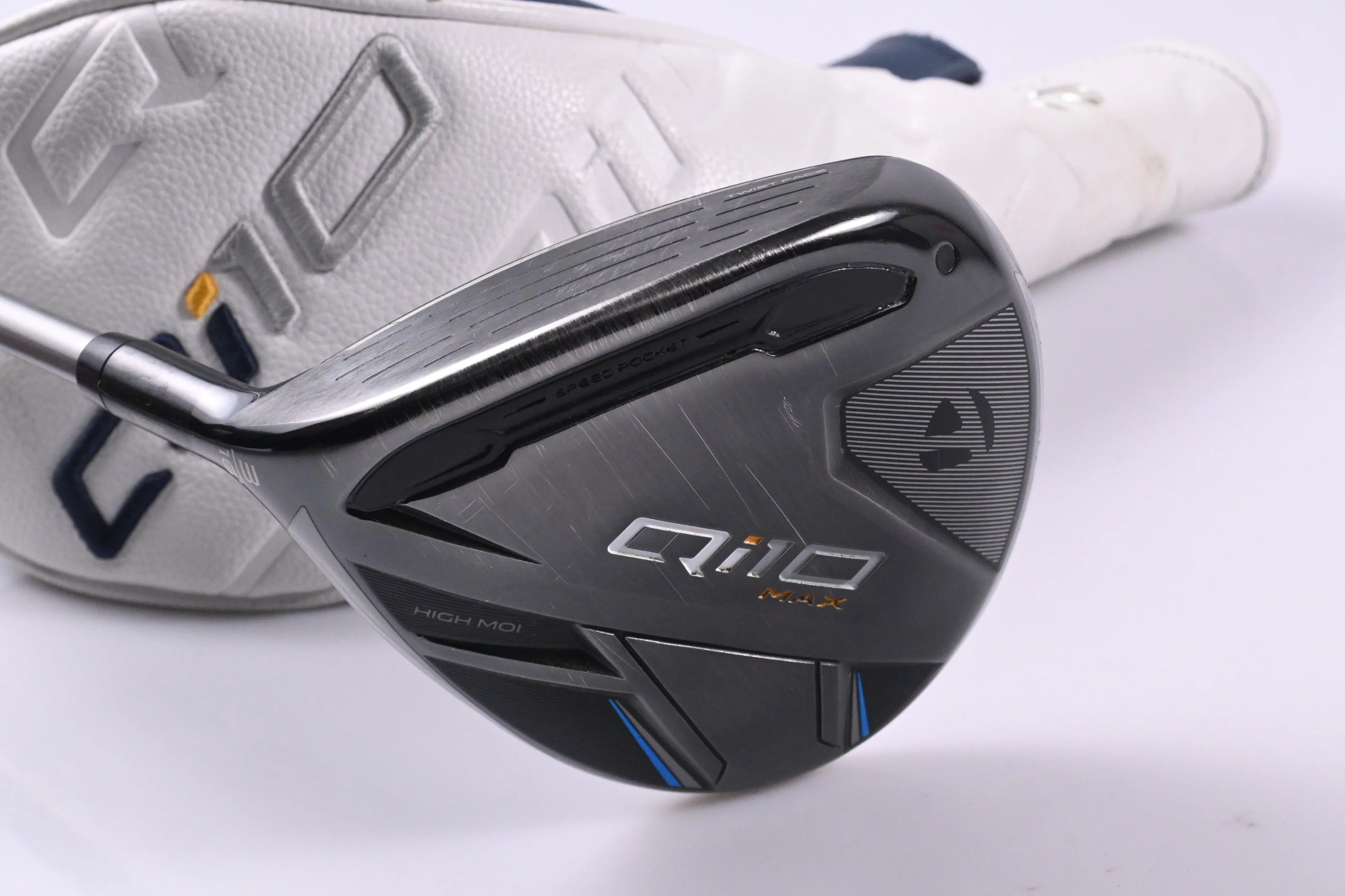 Left Hand Taylormade Qi10 Max #3 Wood / 16 Degree / Regular Flex Speeder NX 50 - Image 2