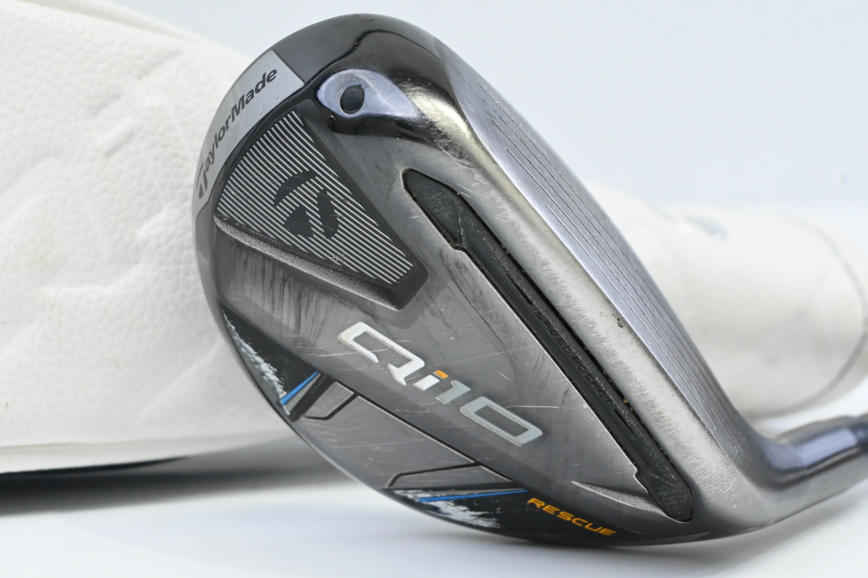 Taylormade Qi10 #3 Hybrid / 19 Degree / Stiff Flex Fujikura Ventus TR Blue 7