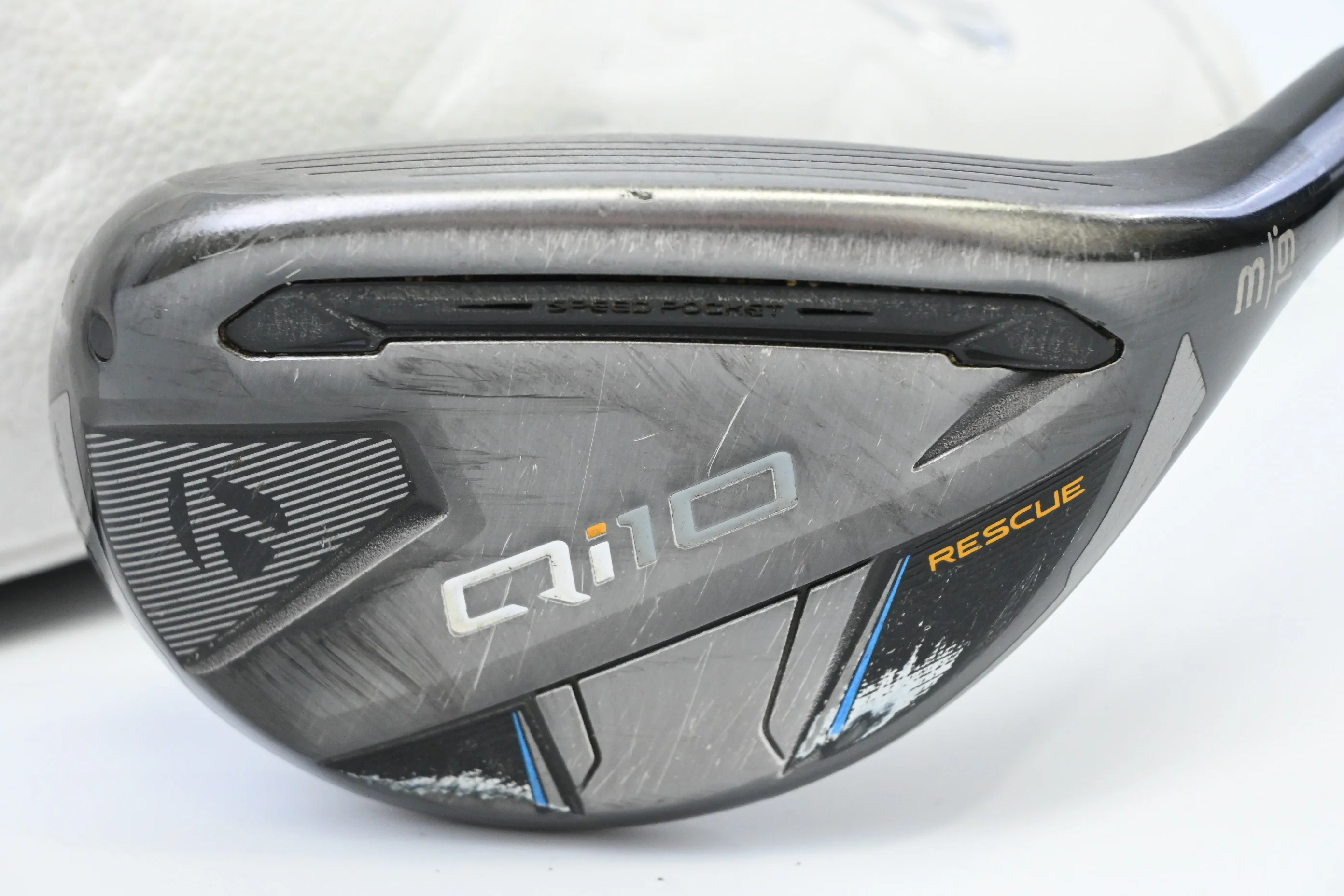 Taylormade Qi10 #3 Hybrid / 19 Degree / Stiff Flex Fujikura Ventus TR Blue 7 - Image 2