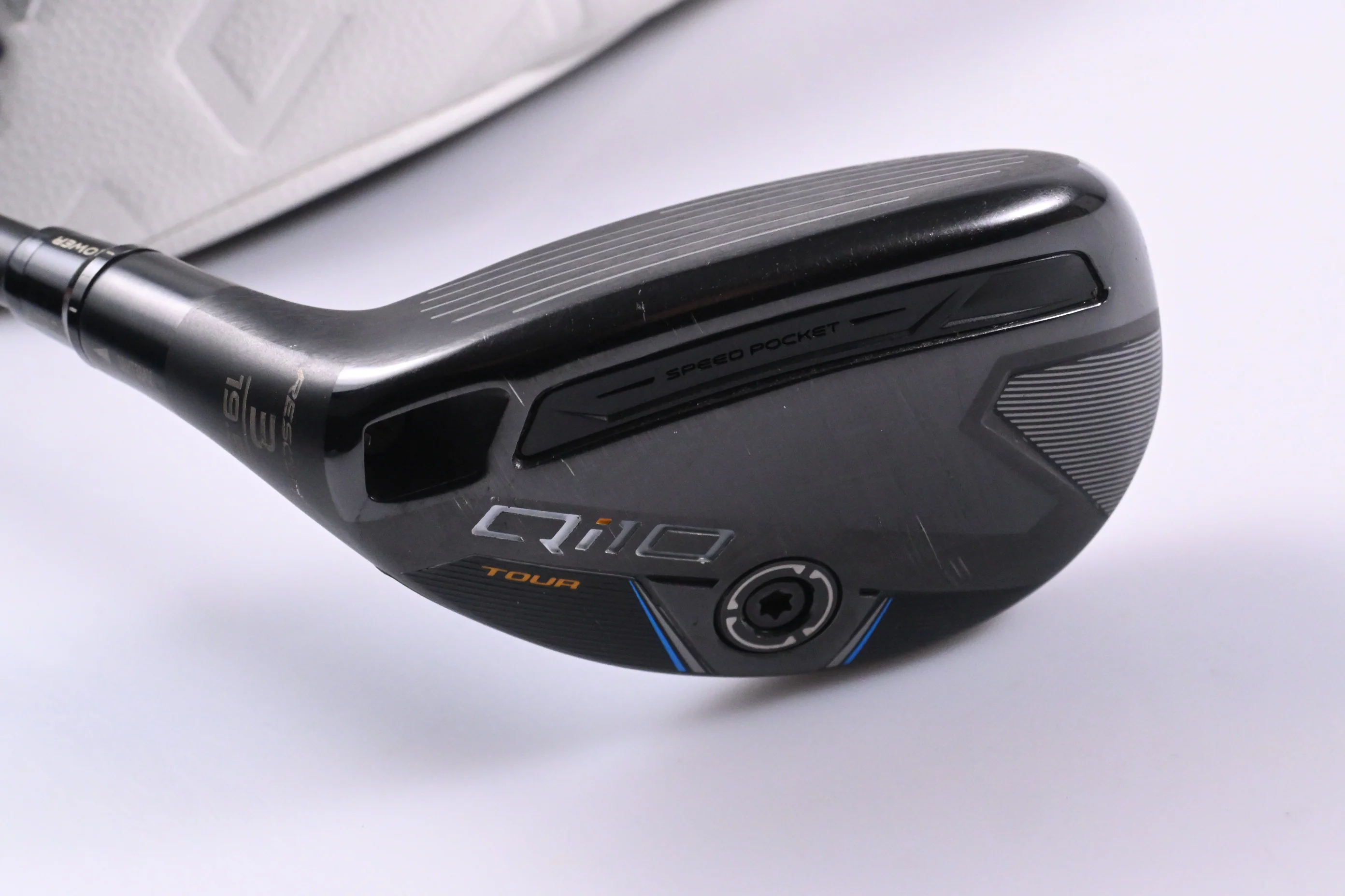 Left hand Taylormade Qi10 Tour #3 Hybrid / 19.5 Degree / Stiff Flex Tensei AV - Image 2