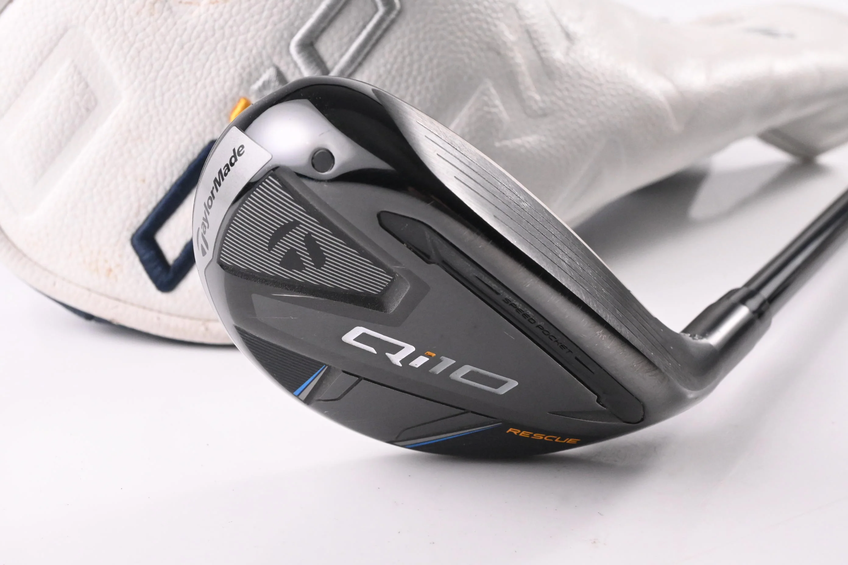 Taylormade Qi10 #3 Hybrid / 19 Degree / Stiff Flex Fujikura Ventus TR Blue 7