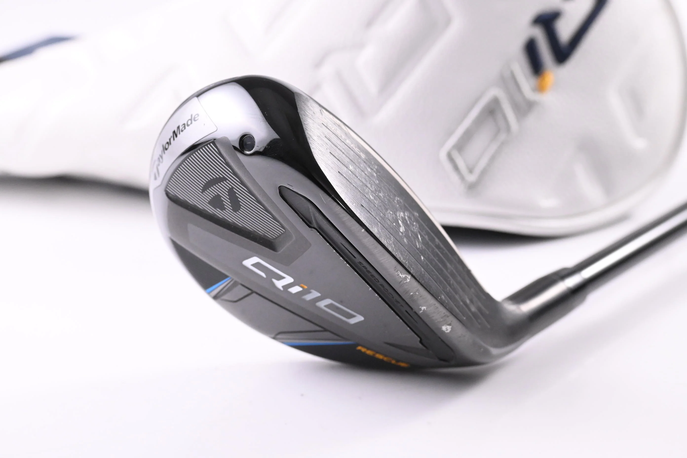 Taylormade Qi10 #3 Hybrid / 19 Degree / Regular Flex Ventus TR Blue 6 Shaft