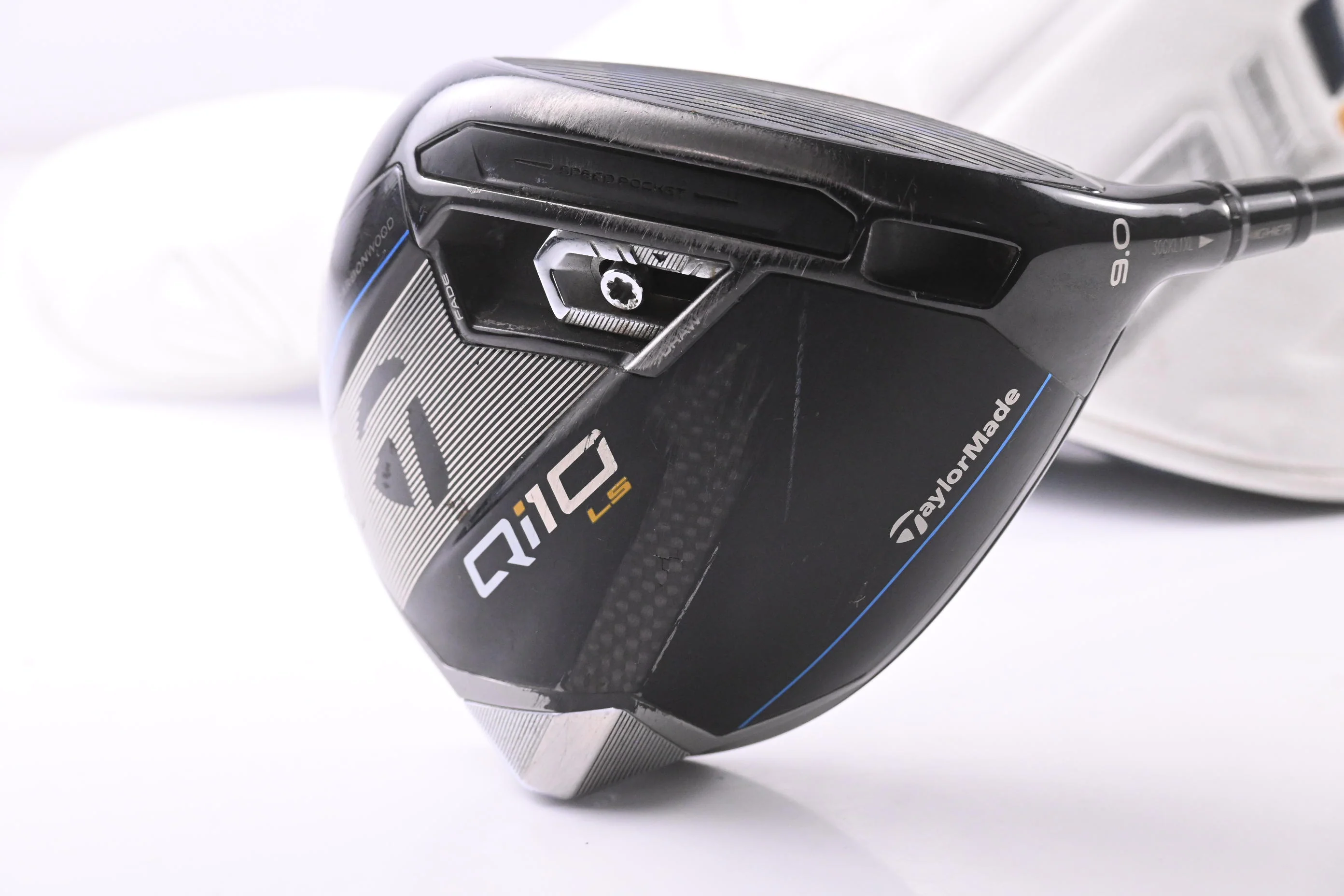 Taylormade Qi10 LS Driver / 9 Degree / Stiff Flex Mitsubishi Kai'li Blue 60 - Image 2