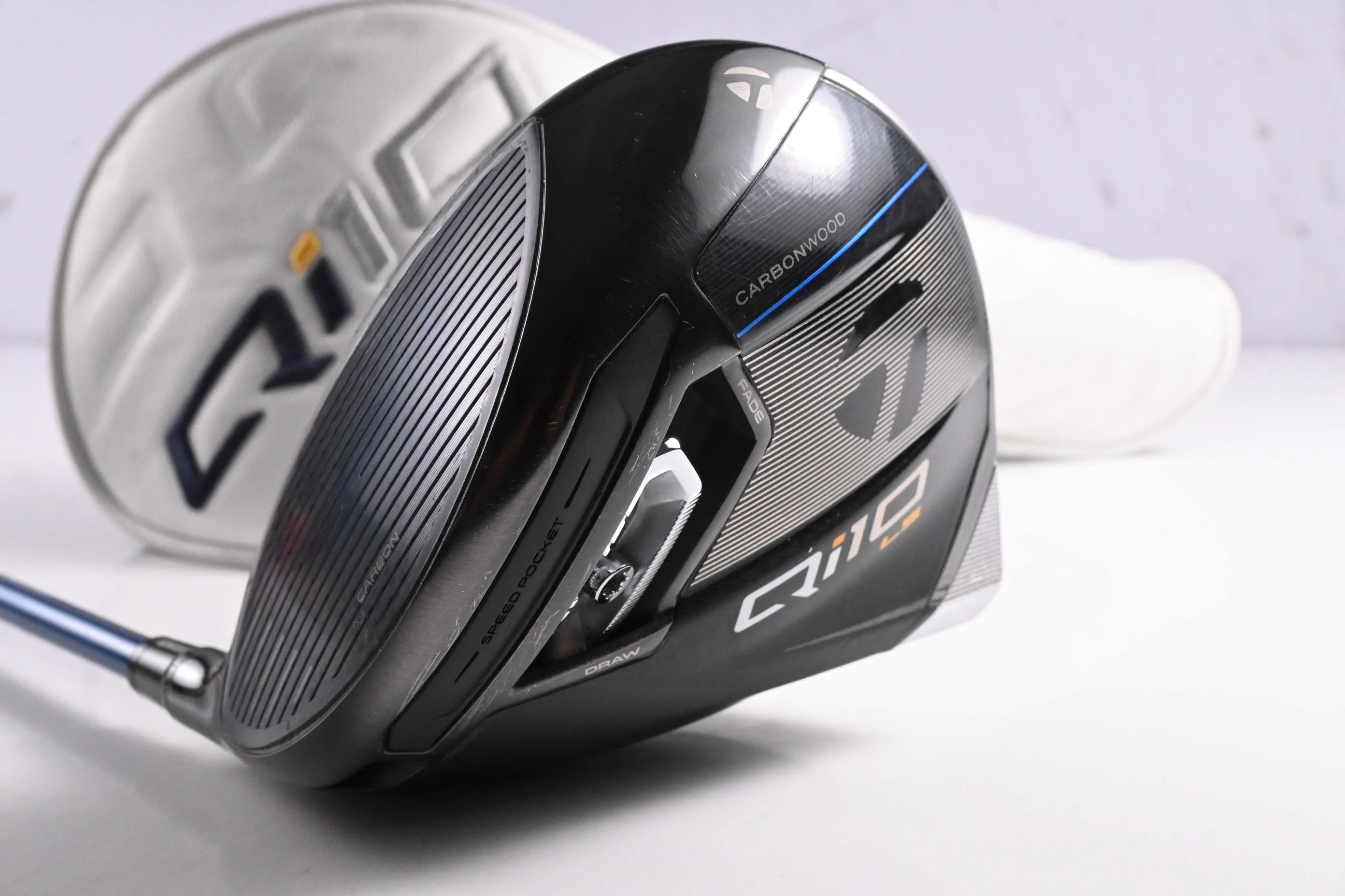 Left Hand Taylormade Qi10 LS Driver / 10.5 Degree / Senior Flex Riptide CB 40