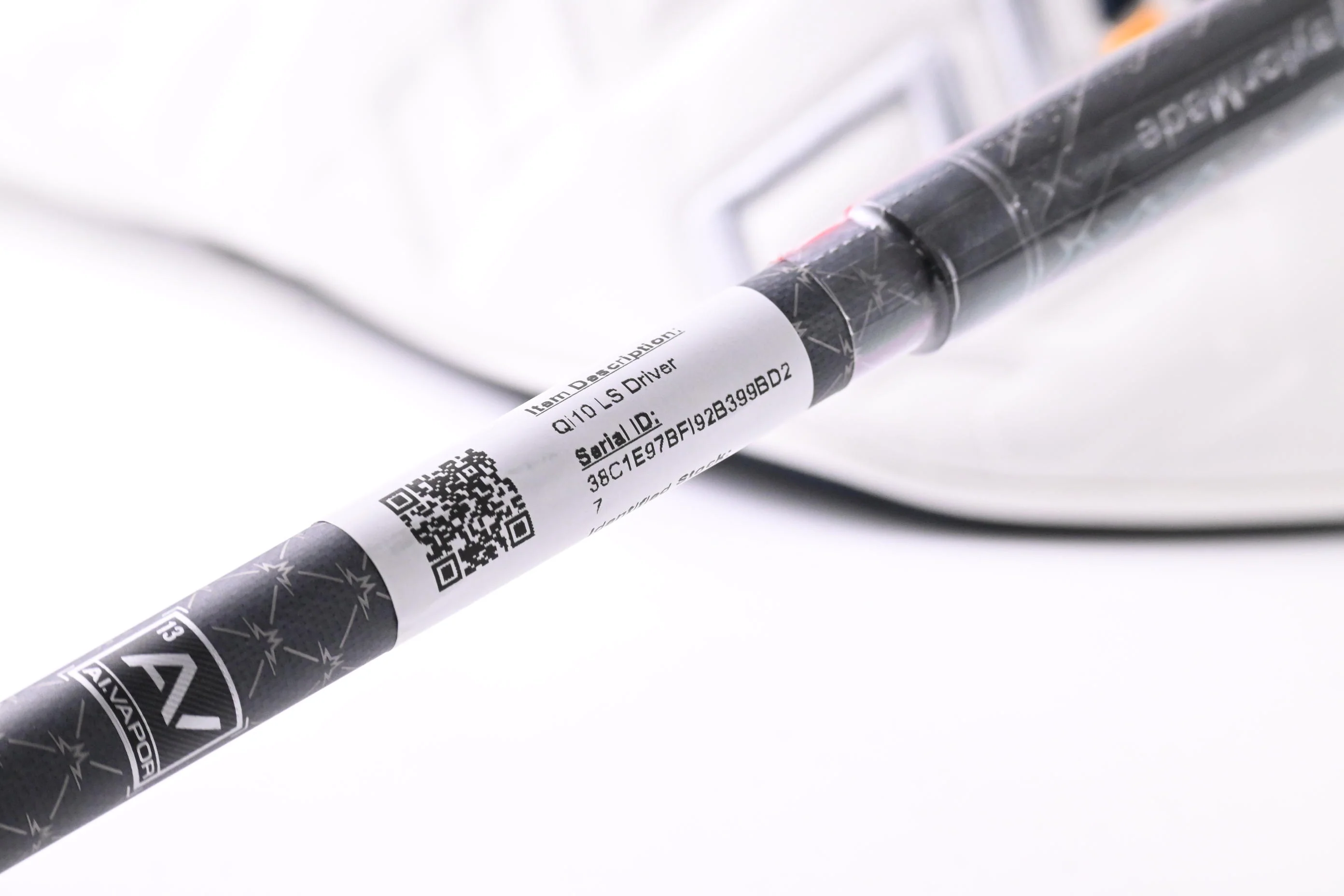 Taylormade Qi10 LS Driver / 9 Degree / Stiff Flex Tensei AV Limited Black 65 Shaft - Image 7