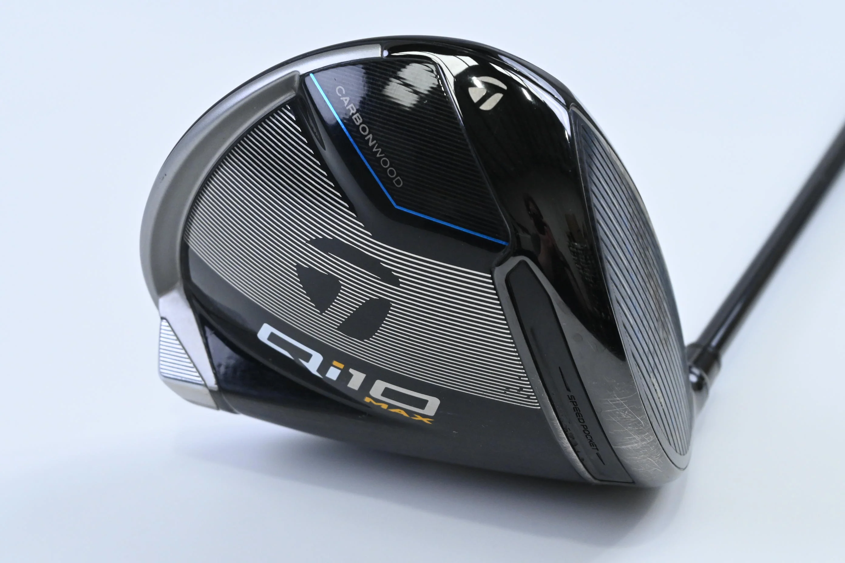 Taylormade Qi10 Max Driver / 12 Degree / Regular Flex HZRDUS Smoke Red RDX 60