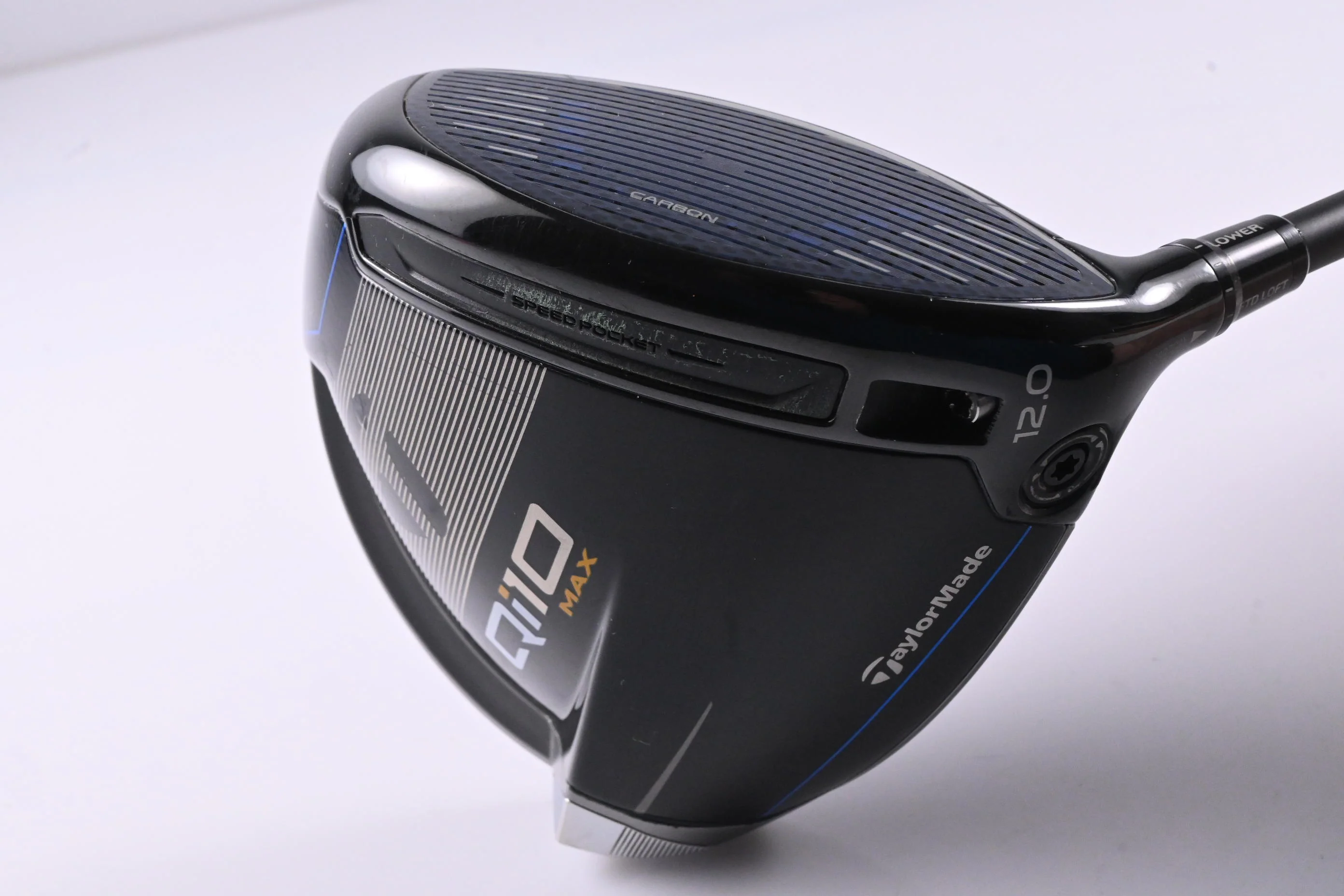 Taylormade Qi10 Max Driver / 12 Degree / Stiff Flex Tensei AV Blue 65 Shaft - Image 2