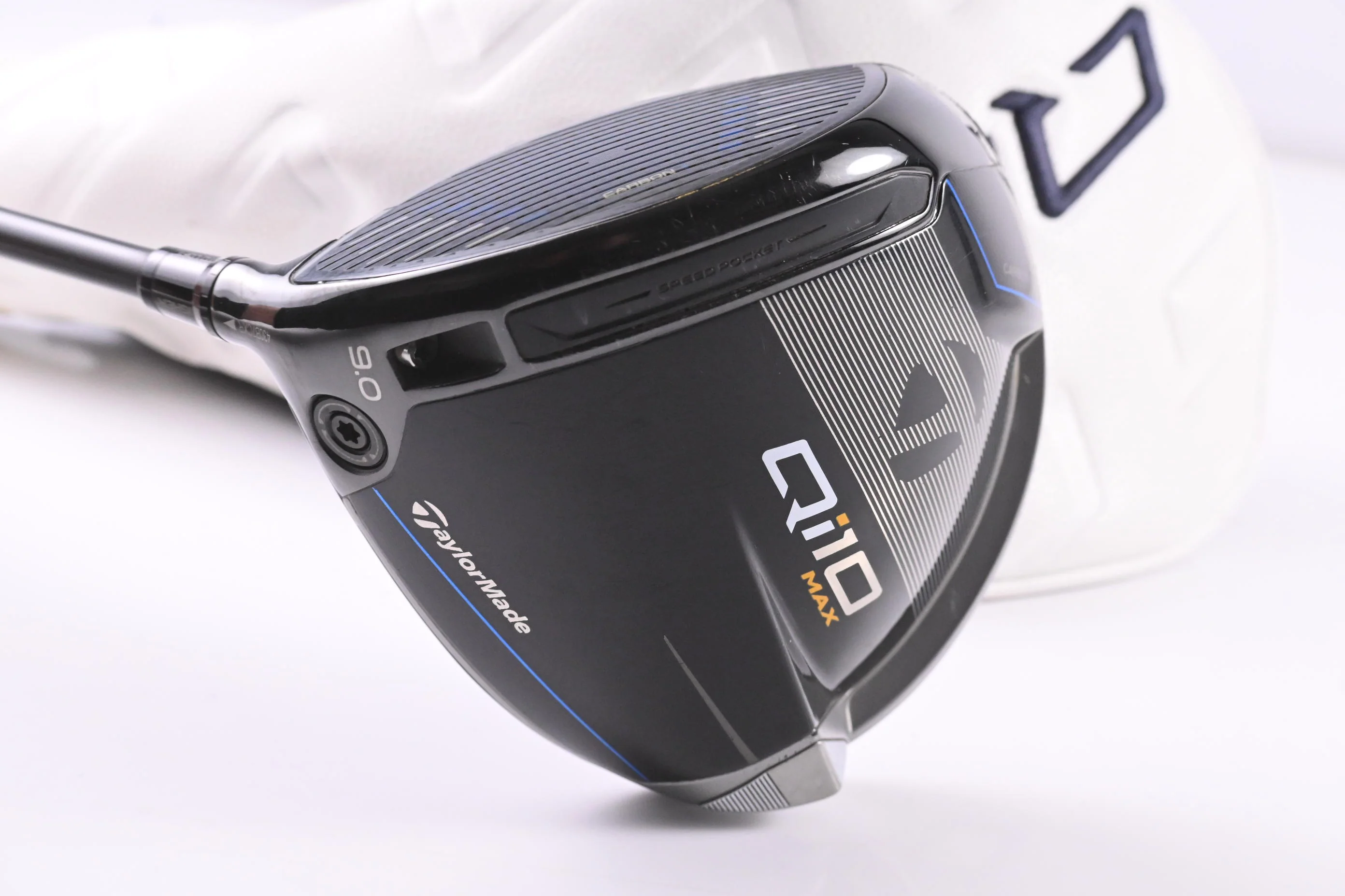 Left Hand Taylormade Qi10 Max Driver / 9 Degree / Stiff Flex Tensei AV Black 65 - Image 2