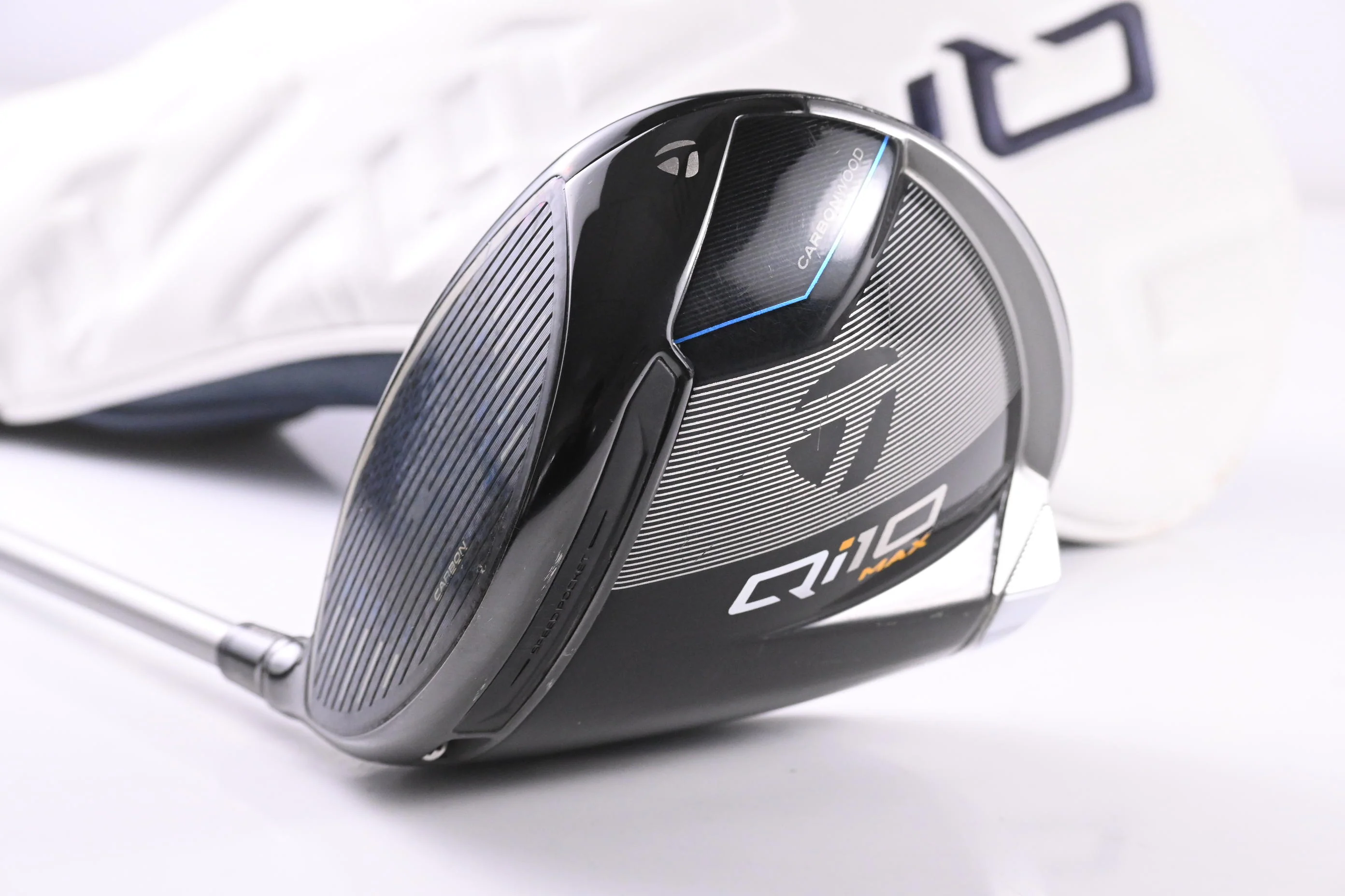Left Hand Taylormade Qi10 Max Driver / 10.5 Degree / Regular Flex SpeederNX TCS