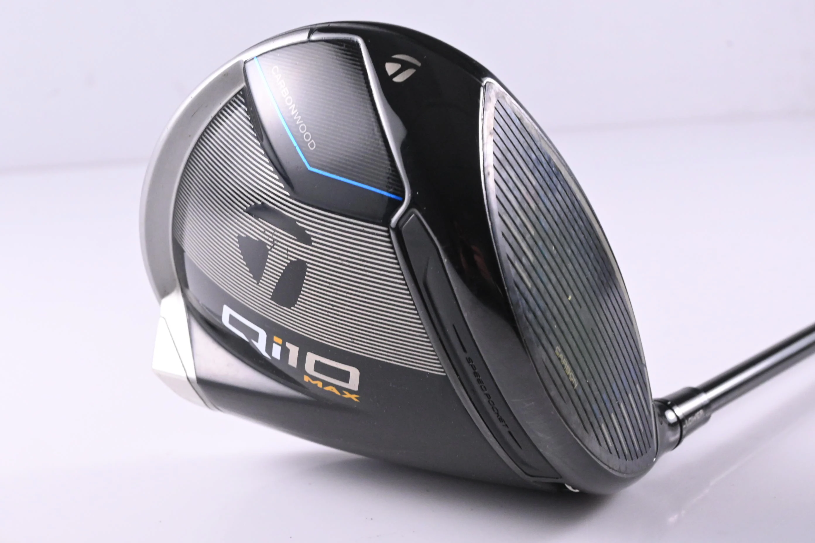 Taylormade Qi10 Max Driver / 10.5 Degree / Stiff Flex Tensei AV Raw Blue 55 Shaft