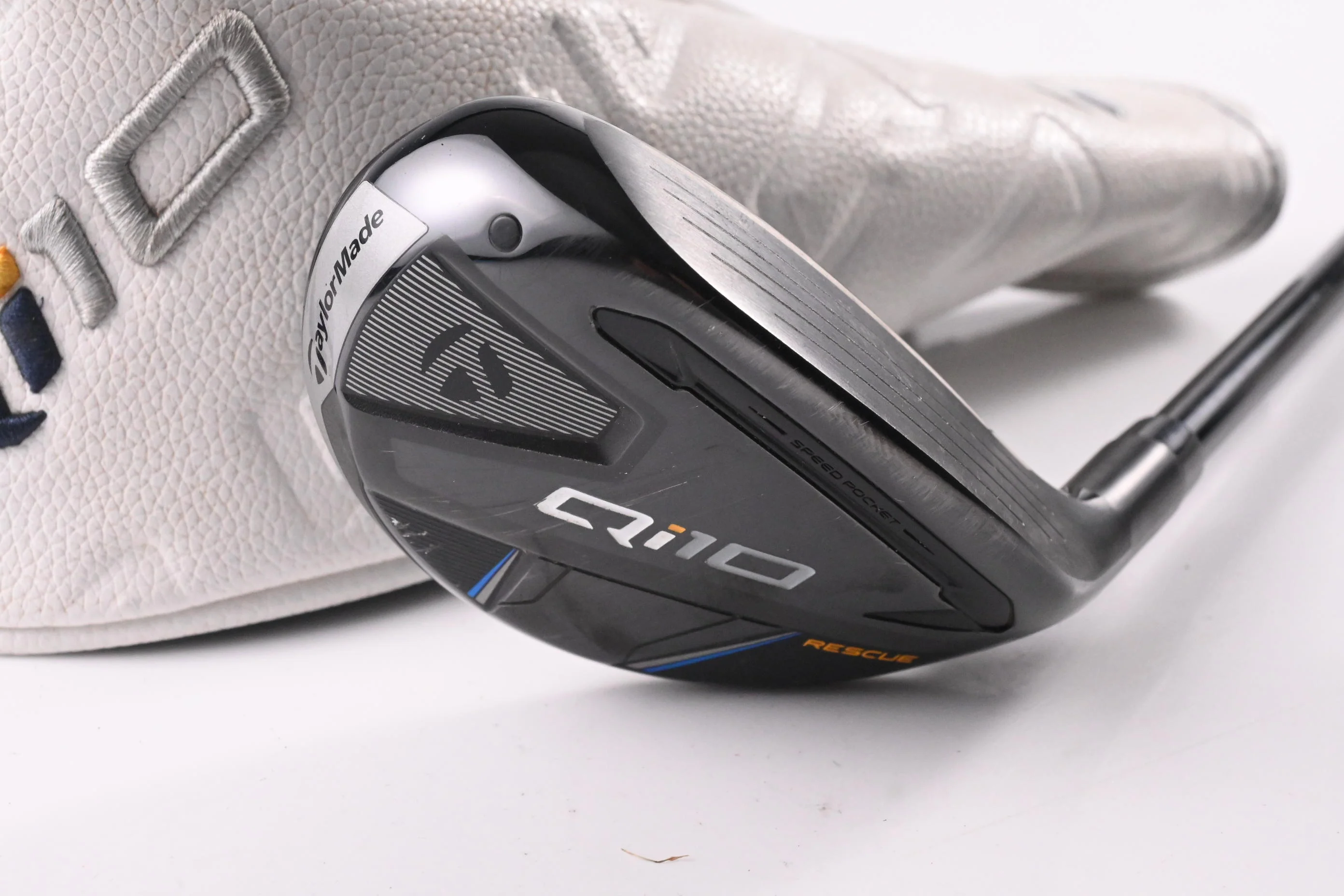 Taylormade Qi10 #3 Hybrid / 19 Degree / Regular Flex Ventus TR Blue 6 Shaft