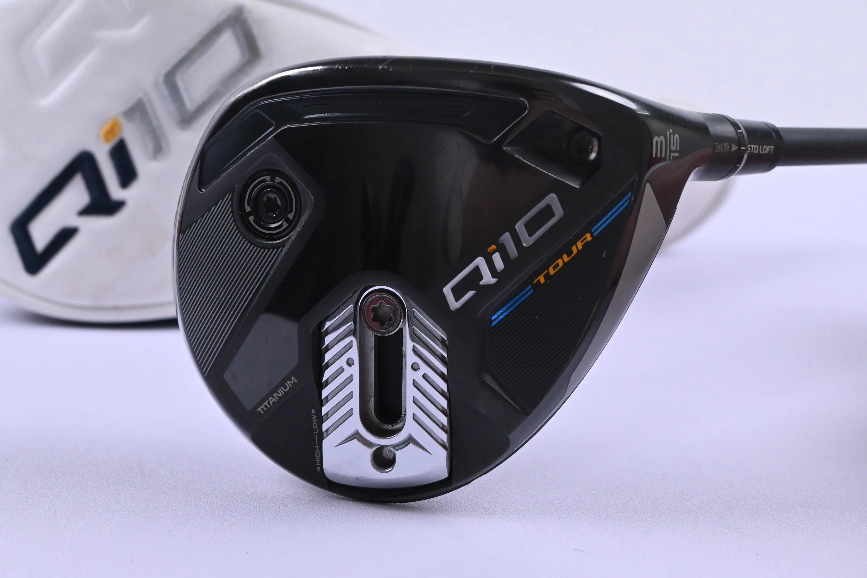 Taylormade Qi10 Tour #3 Wood / 15 Degree / Regular Flex Tensei AV Blue 65 Shaft - Image 2