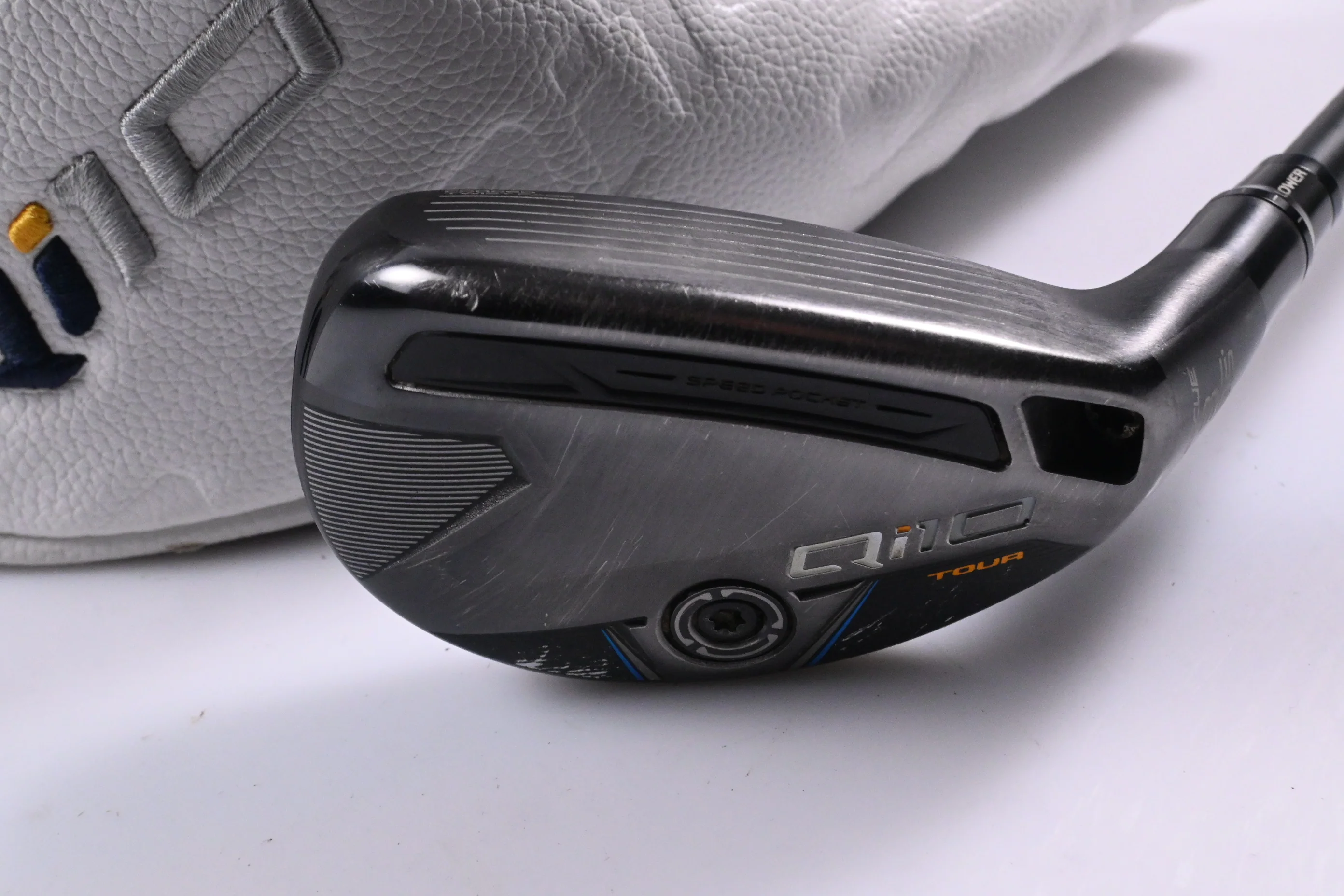 Taylormade Qi10 Tour #3 Hybrid / 19.5 Degree / Stiff Flex Tensei AV Limited Blue - Image 2