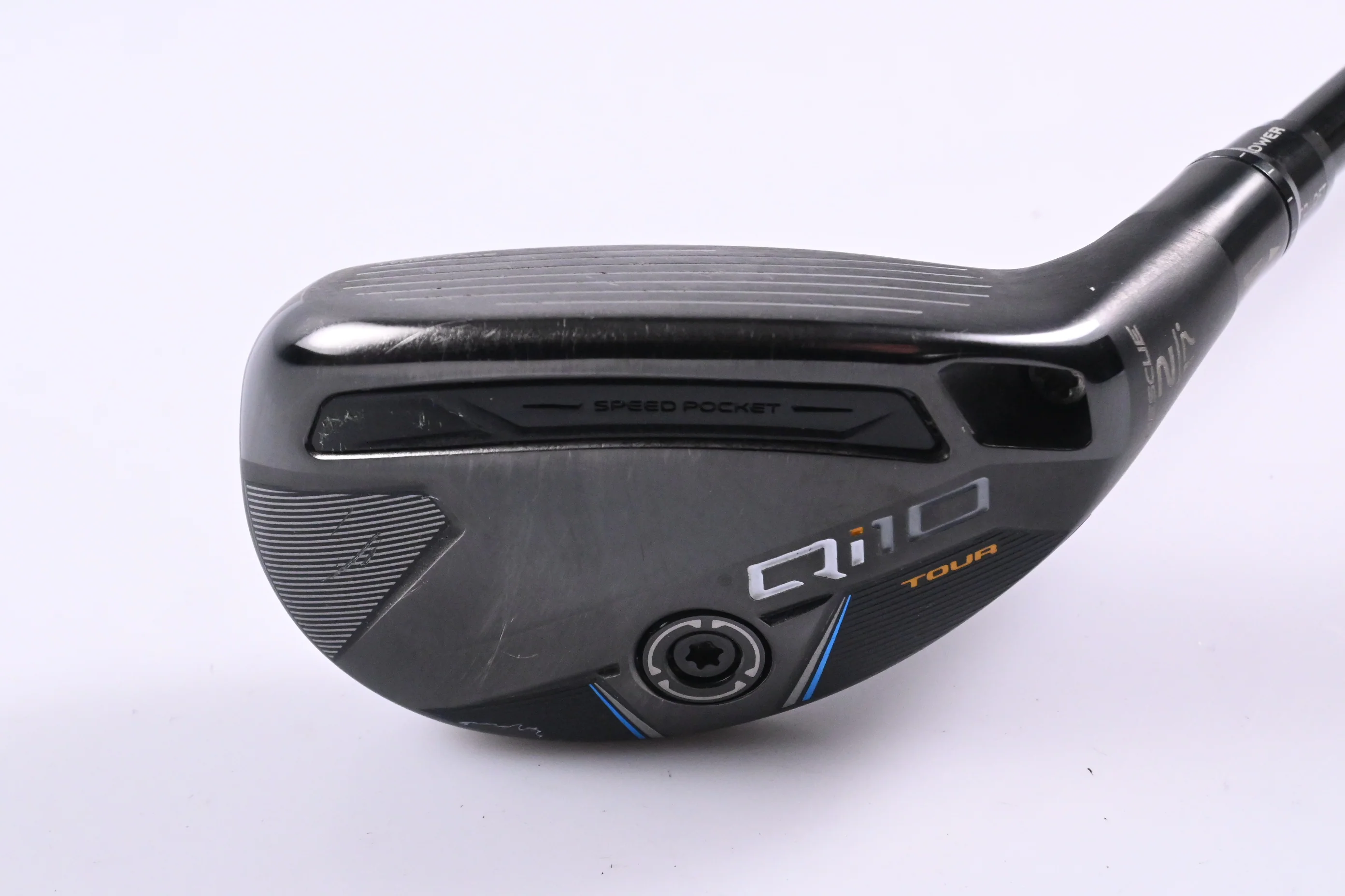 Taylormade Qi10 Tour #2 Hybrid / 17 Degree / Stiff Flex Tensei AV RAW Blue 80 - Image 2