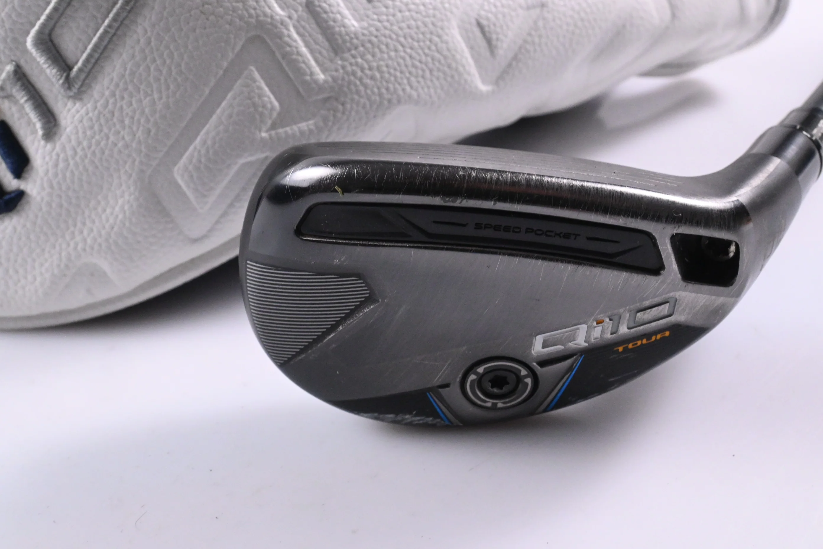 Taylormade Qi10 Tour #4 Hybrid / 22 Degree / Stiff Flex Tensei AV Blue 75 Shaft - Image 2