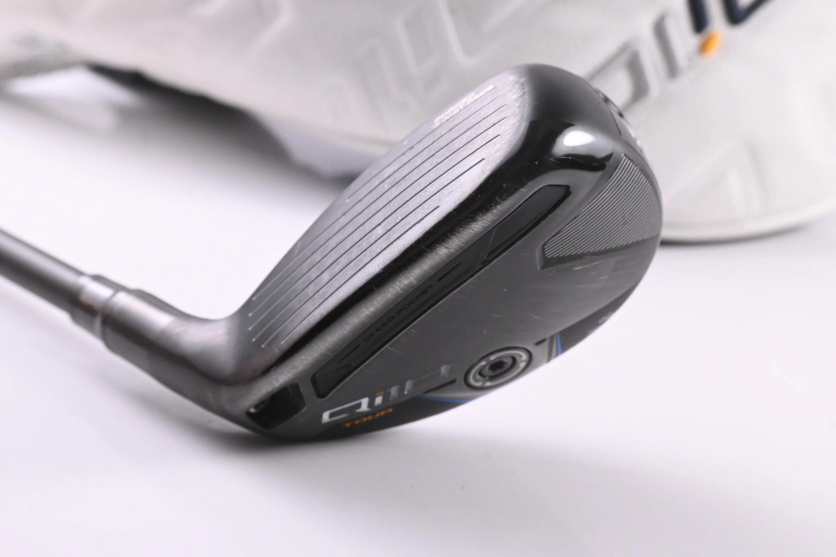 Left Hand Taylormade Qi10 Tour #3 Hybrid / 19.5 Degree / Regular Flex Tensei 65