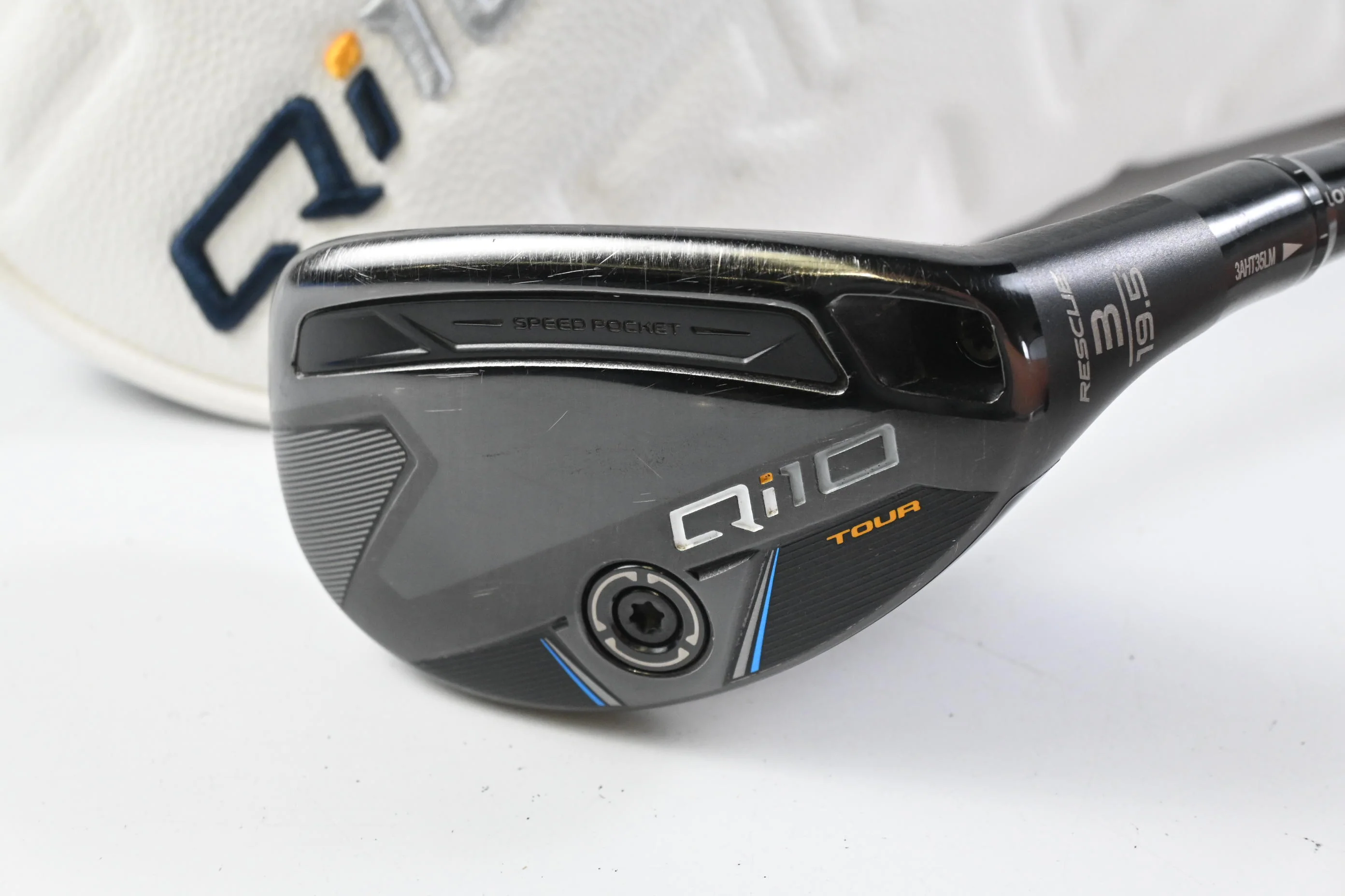 Taylormade Qi10 Tour #3 Hybrid / 19.5 Degree / Stiff Flex Tensei AV Blue 75 Shaft - Image 2