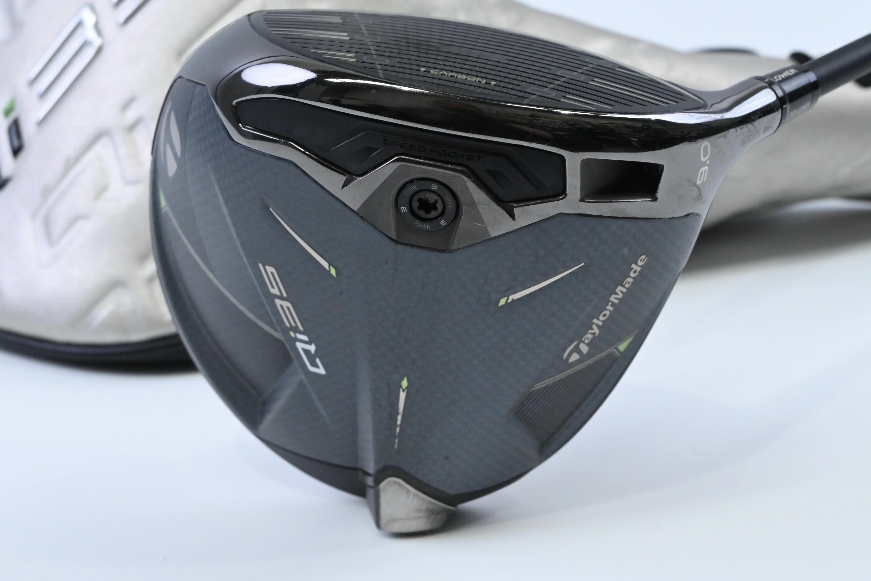 Taylormade Qi35 Driver / 9 Degree / Stiff Flex Kai'li Dark Waves Blue CB 60 - Image 2