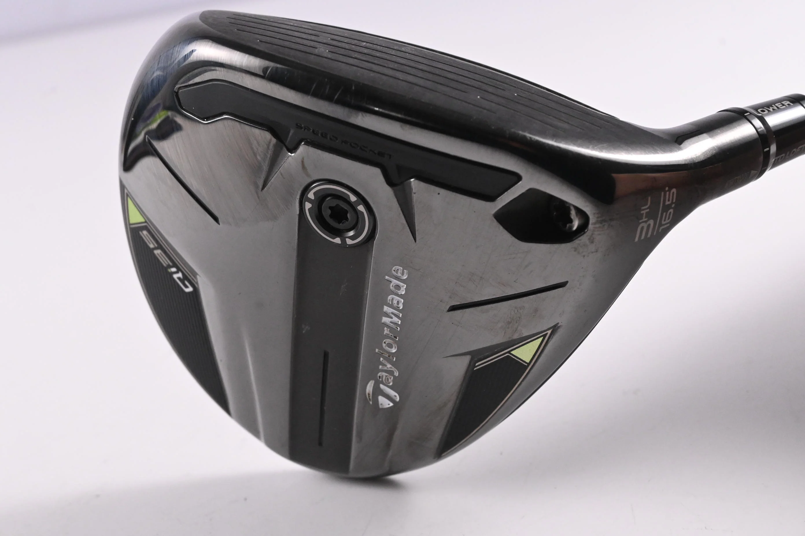 Taylormade Qi35 #3HL Wood / 16.5 Degree / Stiff Flex Kai'Li Dark Waves Blue 75 - Image 2