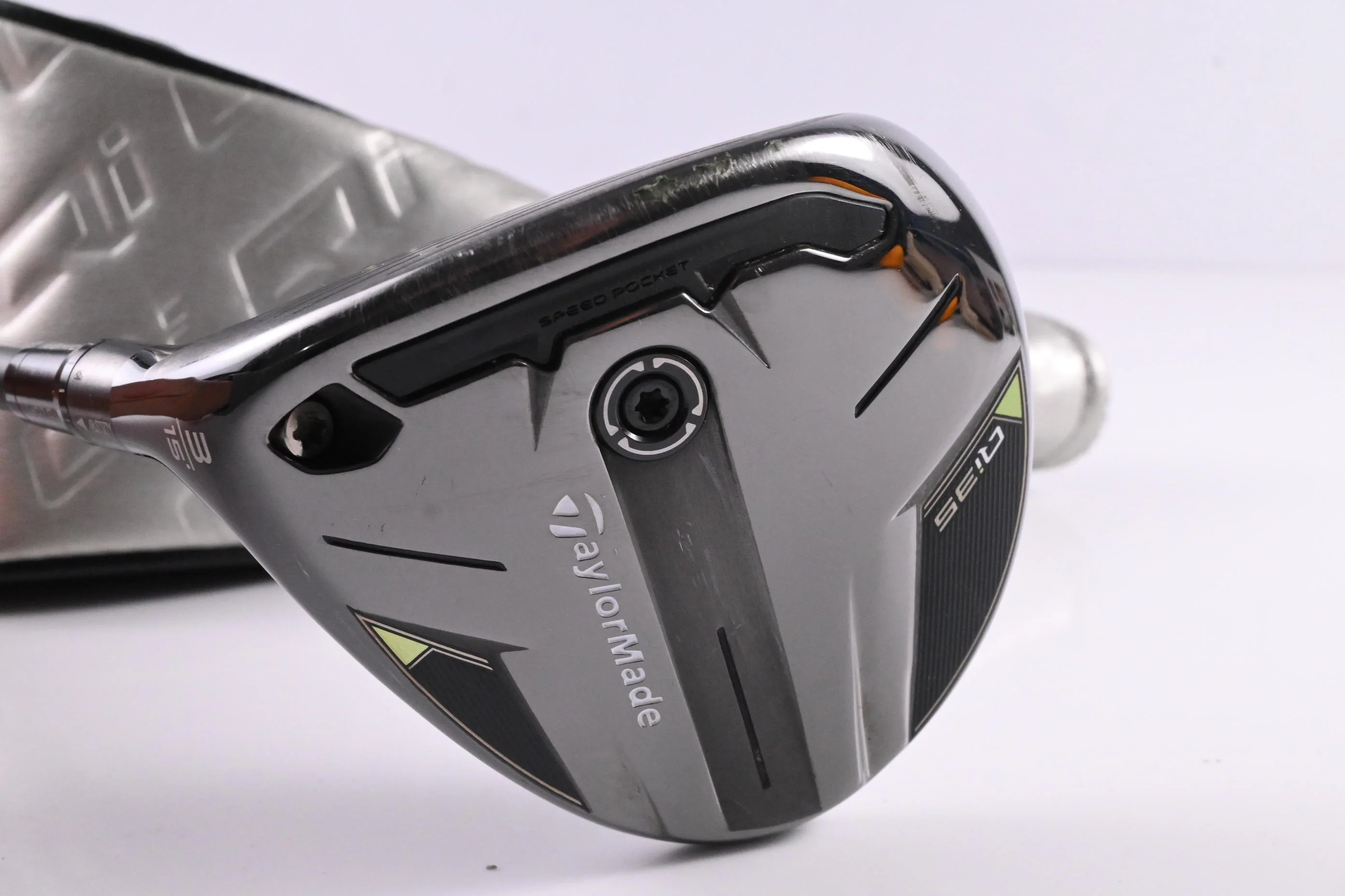 Left Hand Taylormade Qi35 #3 Wood / 15 Degree / Regular Flex Ventus Blue 5 Shaft - Image 2