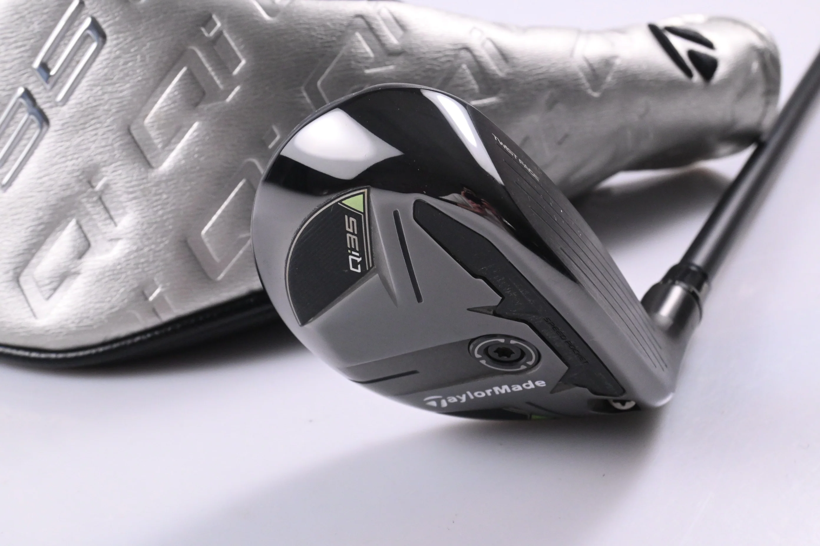 Taylormade Qi35 #3 Hybrid / 19 Degree / Stiff Flex Fujikura Ventus Blue 7 Shaft