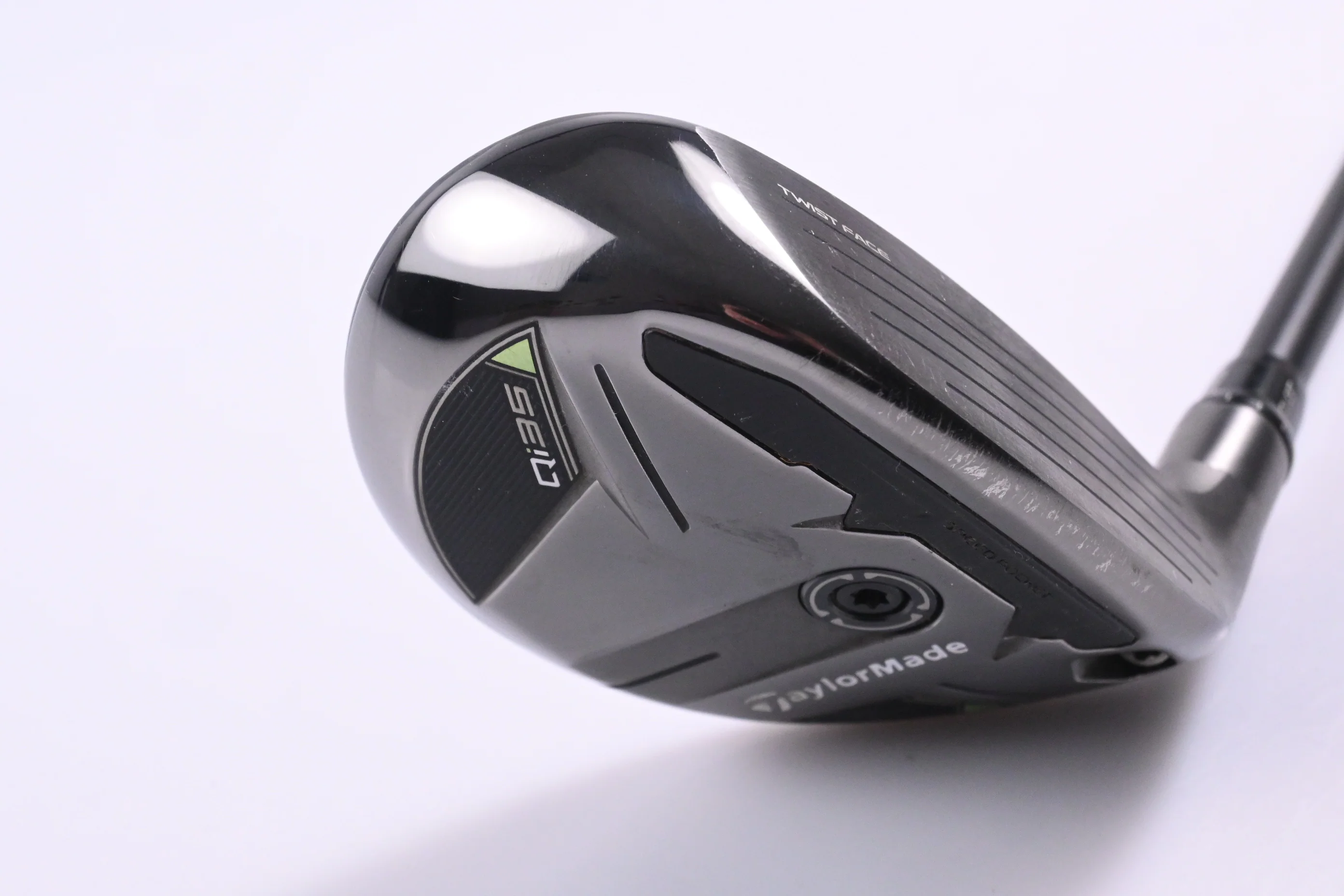 Taylormade Qi35 #4 Hybrid / 22 Degree / Stiff Flex KBS Hybrid 80 Shaft