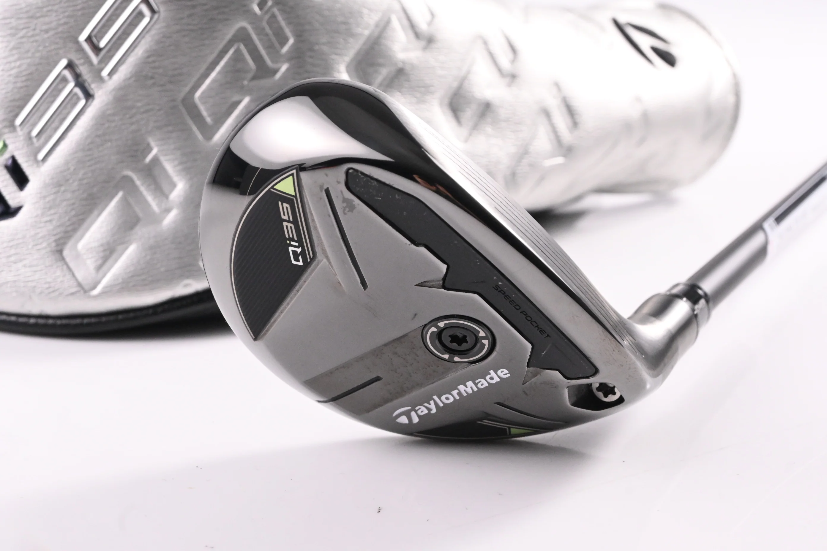 Taylormade Qi35 #4 Hybrid / 22 Degree / Regular Flex Ventus Blue HB 6 Shaft