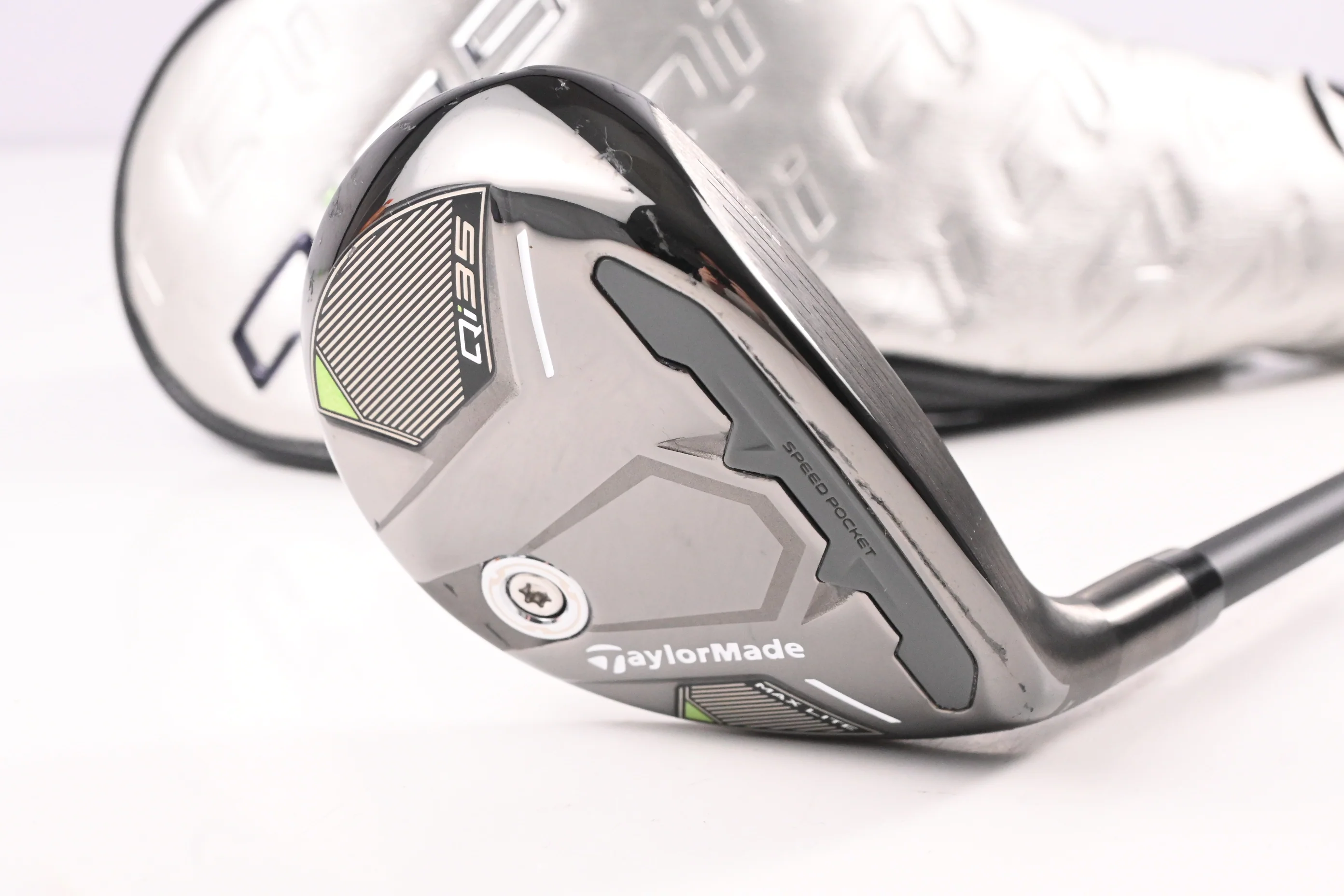 Taylormade Qi35 Max Lite #5 Hybrid / 27 Degree / Senior Flex Vanquish 5 Shaft
