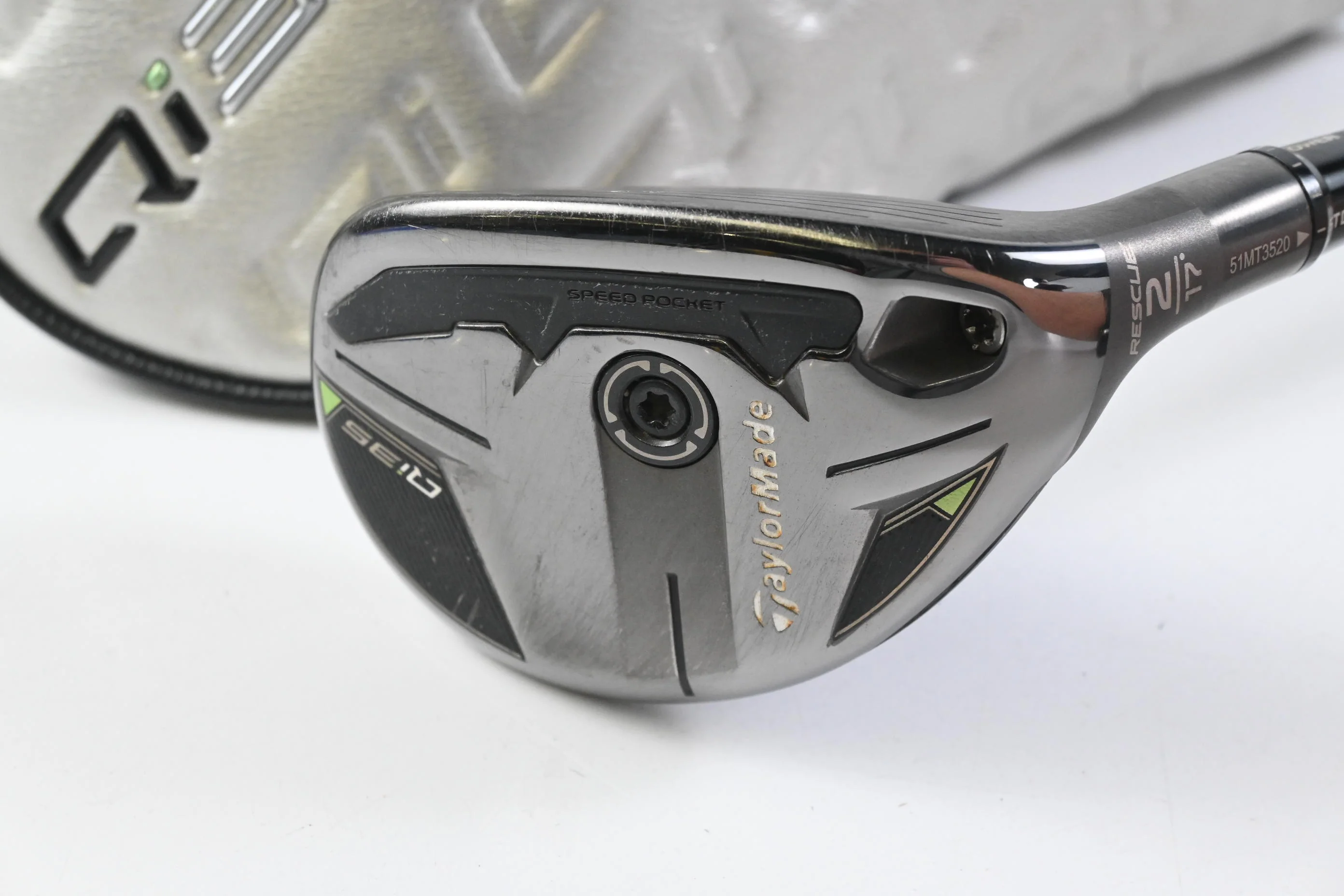 Taylormade Qi35 #2 Hybrid / 17 Degree / Stiff Flex Fujikura Ventus Blue 7 Shaft - Image 2