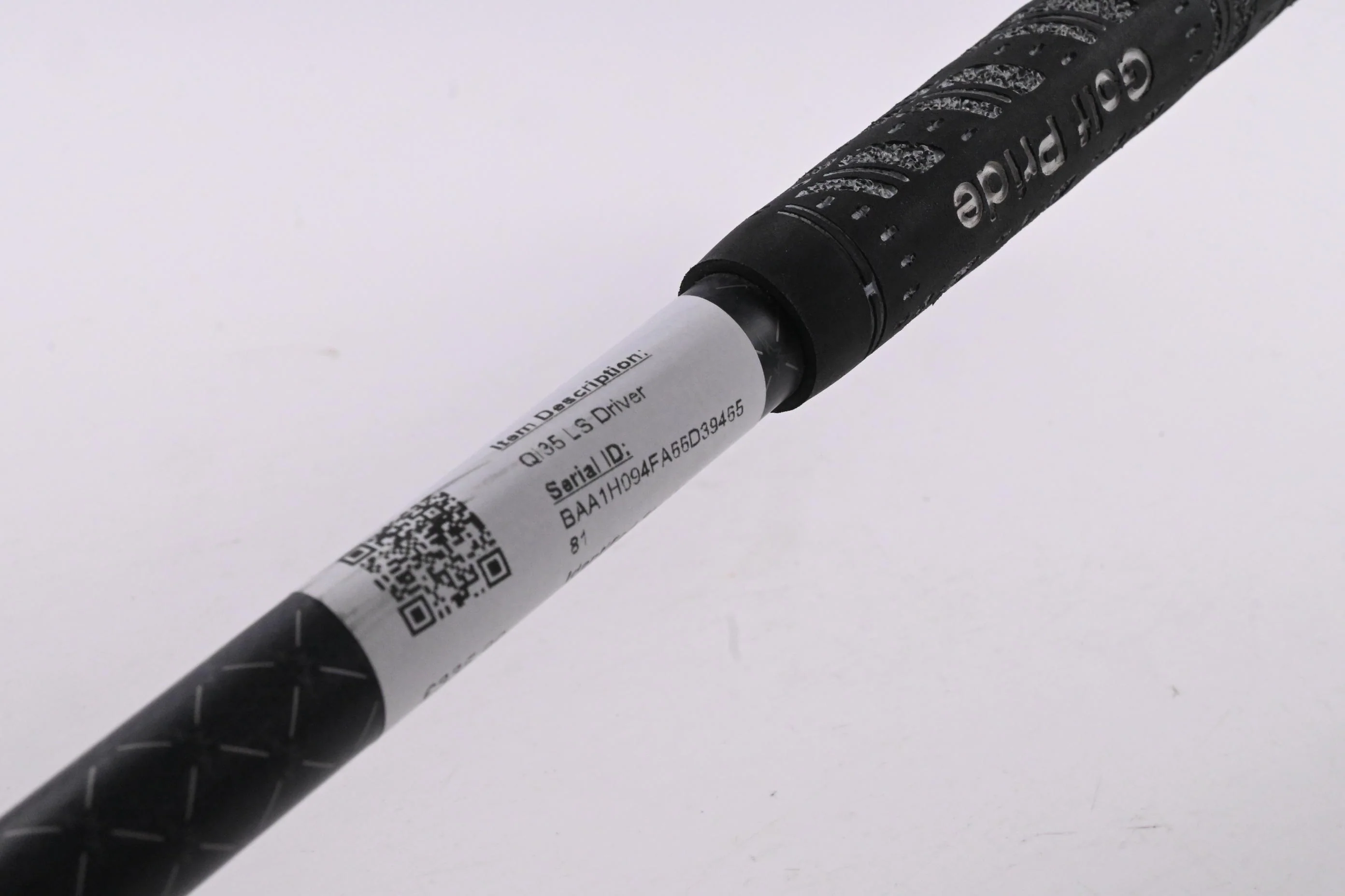 Taylormade Qi35 LS Driver / 9 Degree ./ Stiff Flex Tensei 1K Black 65 Shaft - Image 8