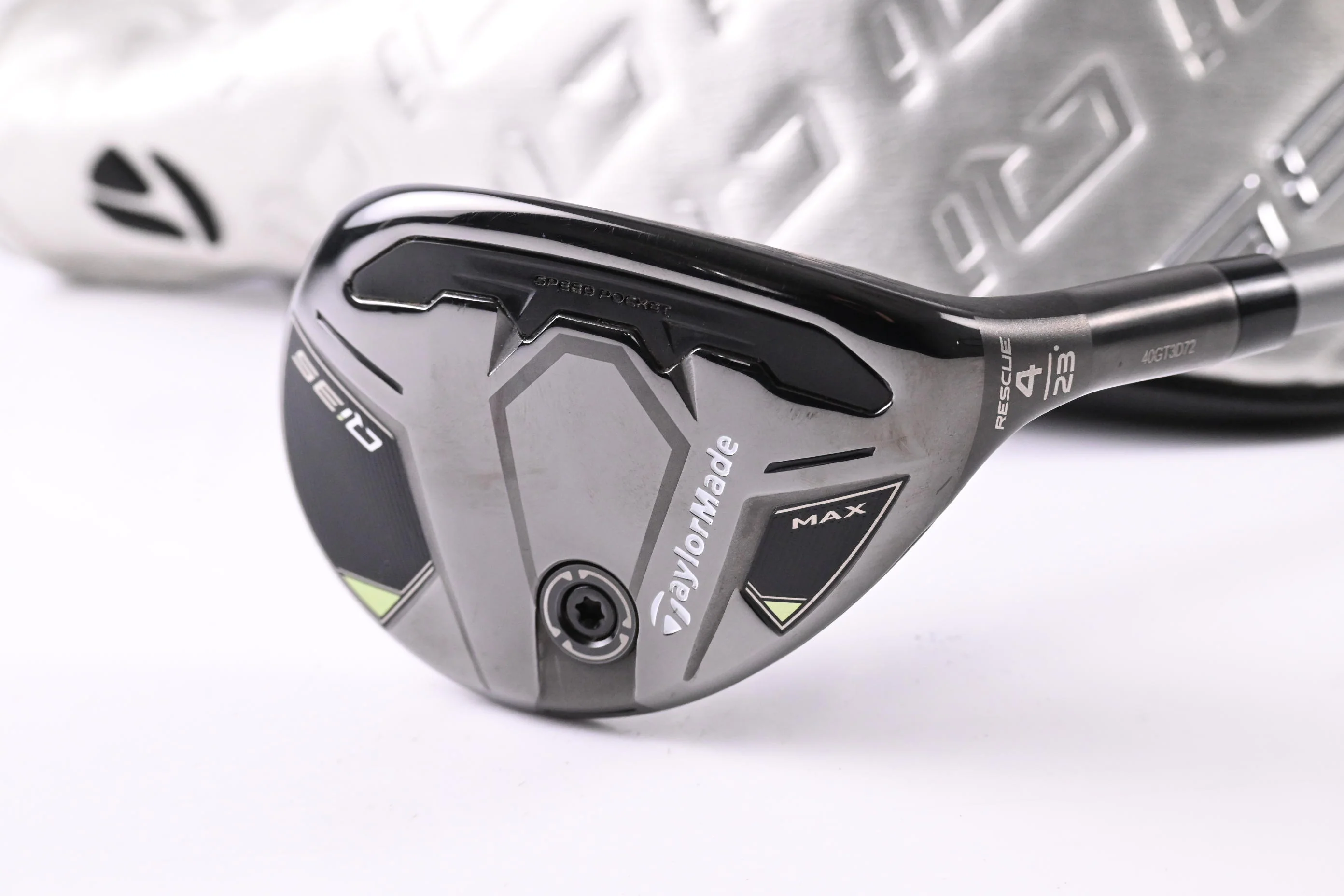 Taylormade Qi35 Max #4 Hybrid / 23 Degree / Regular Flex Fujikura Air Speeder 50 - Image 2