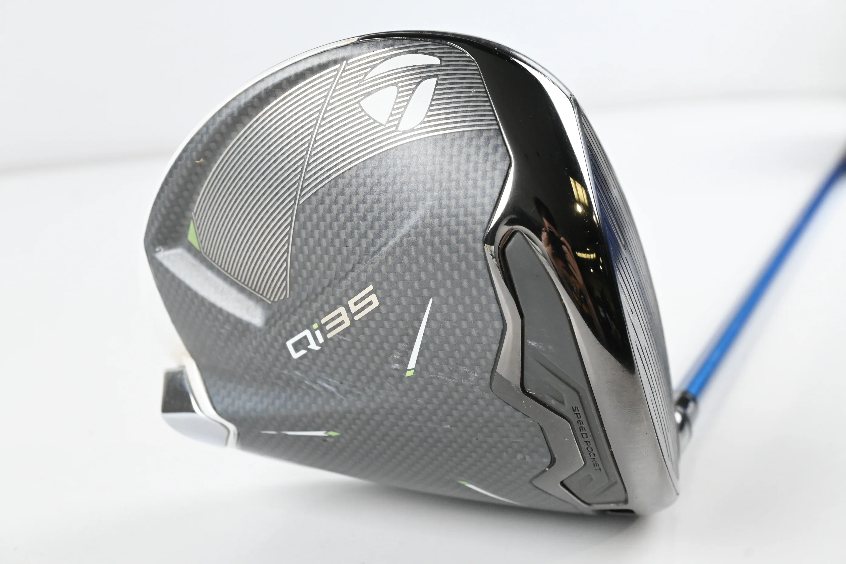 Taylormade Qi35 Max Lite Driver / 10.5 Degree / Senior Flex Evenflow Riptide CB