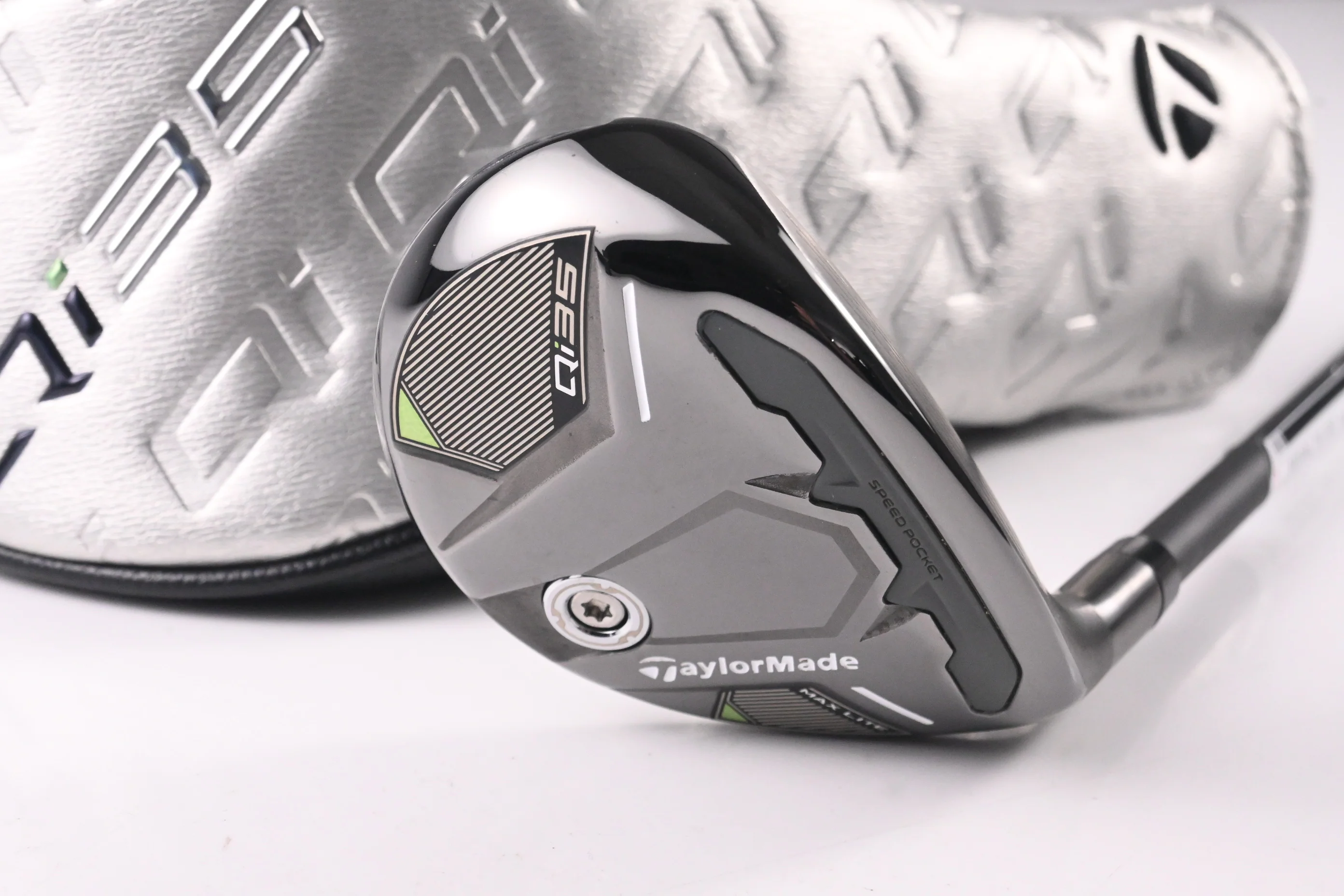 Taylormade Qi35 Max Lite #5 Hybrid / 27 Degree / Senior Flex Vanquish 5 Shaft