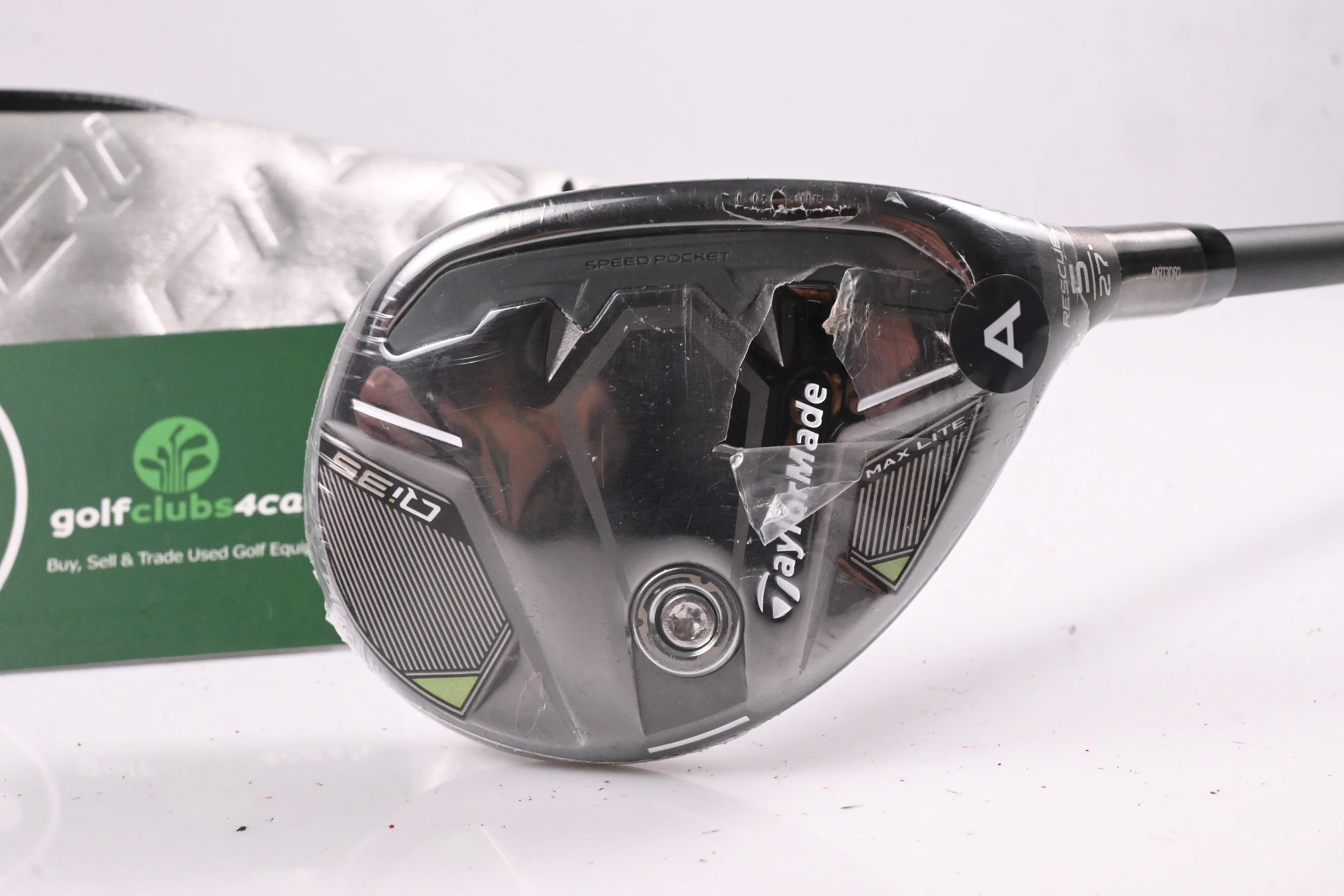 Taylormade Qi35 Max Lite #5 Hybrid / 27 Degree / Senior Flex Vanquish Blue 5 - Image 2