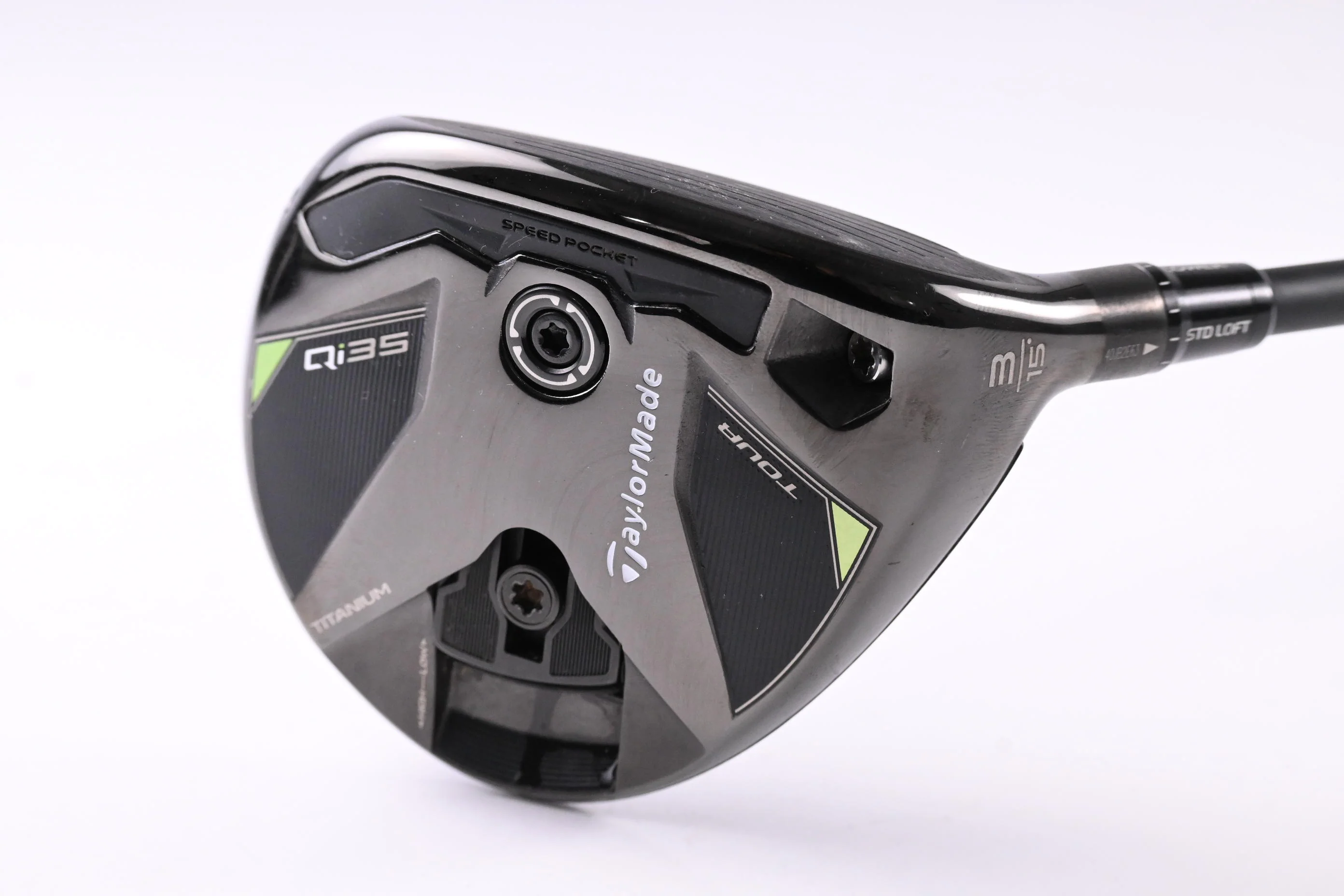 Taylormade Qi35 Tour #3 Wood / 15 Degree / Stiff Flex Kai'li CB Blue 60 Shaft - Image 2