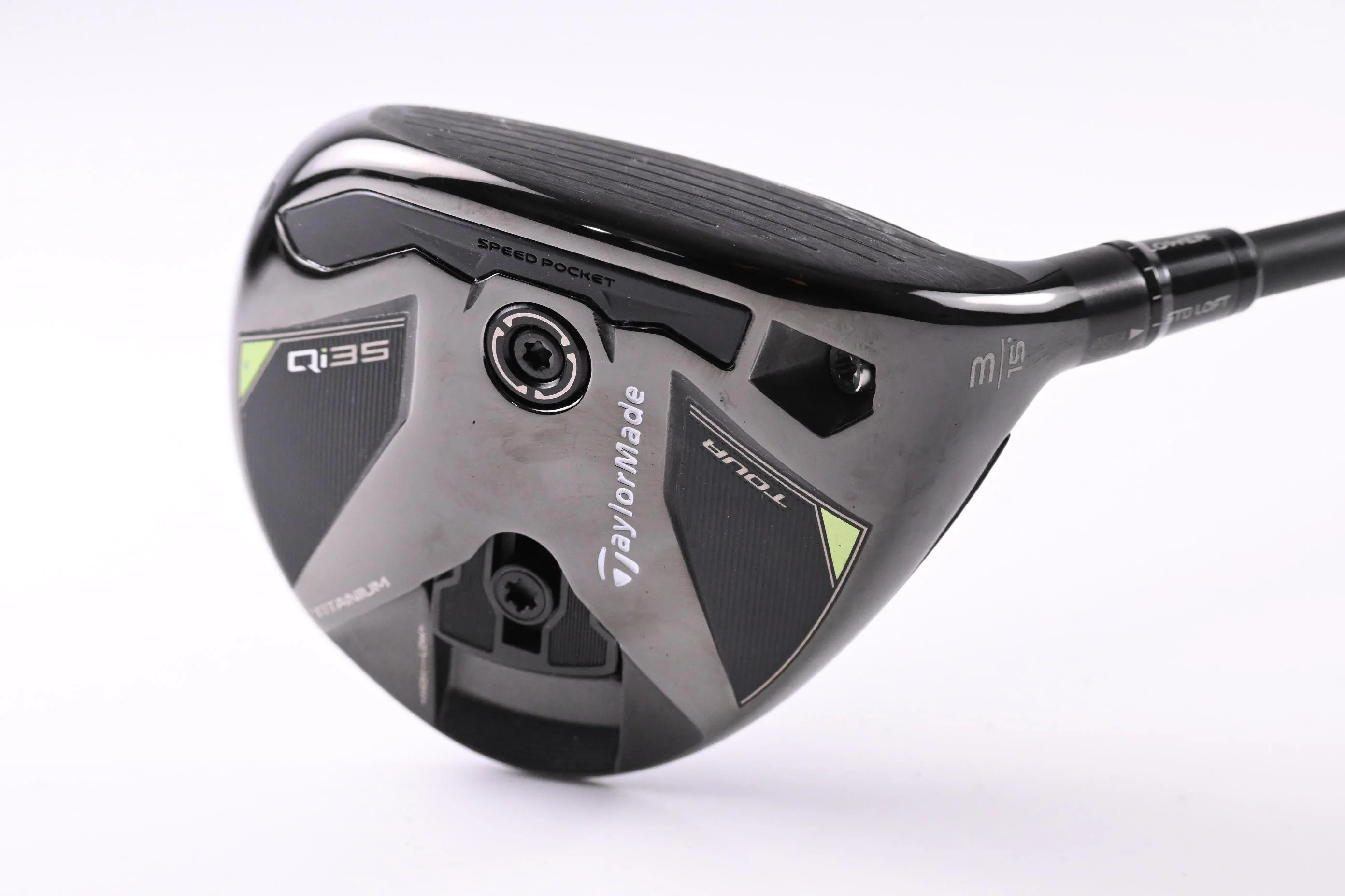 Taylormade Qi35 Tour #3 Wood / 15 Degree / Stiff Flex Kai`li Blue 75 Shaft - Image 2