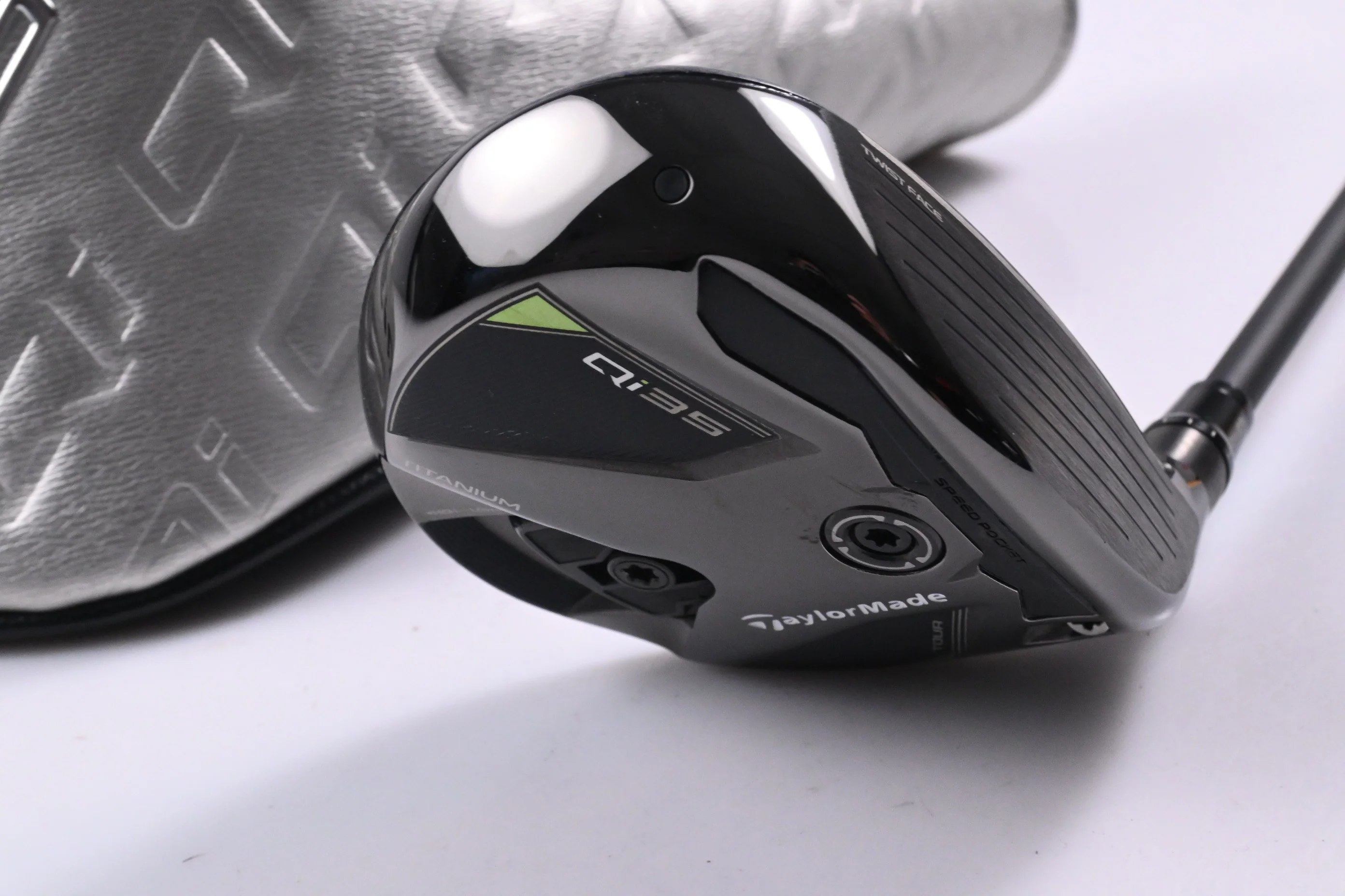 Taylormade Qi35 Tour #3 Wood / 15 Degree / Stiff Flex Kai`li Dark Waves Blue 75 Shaft