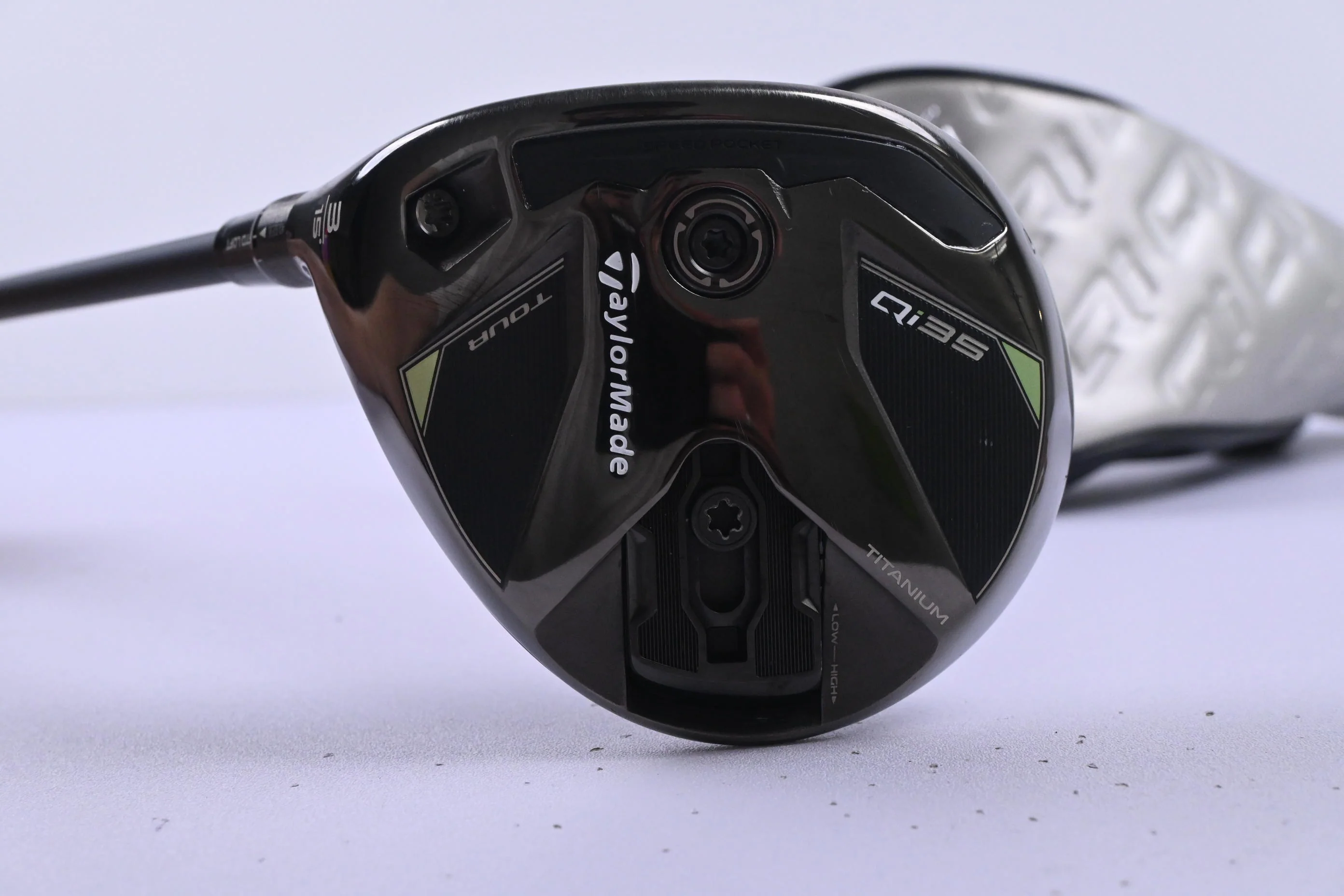 Left Hand Taylormade Qi35 Tour #3 Wood / 15 Degree / Stiff Flex Kai'li Blue 75 - Image 2