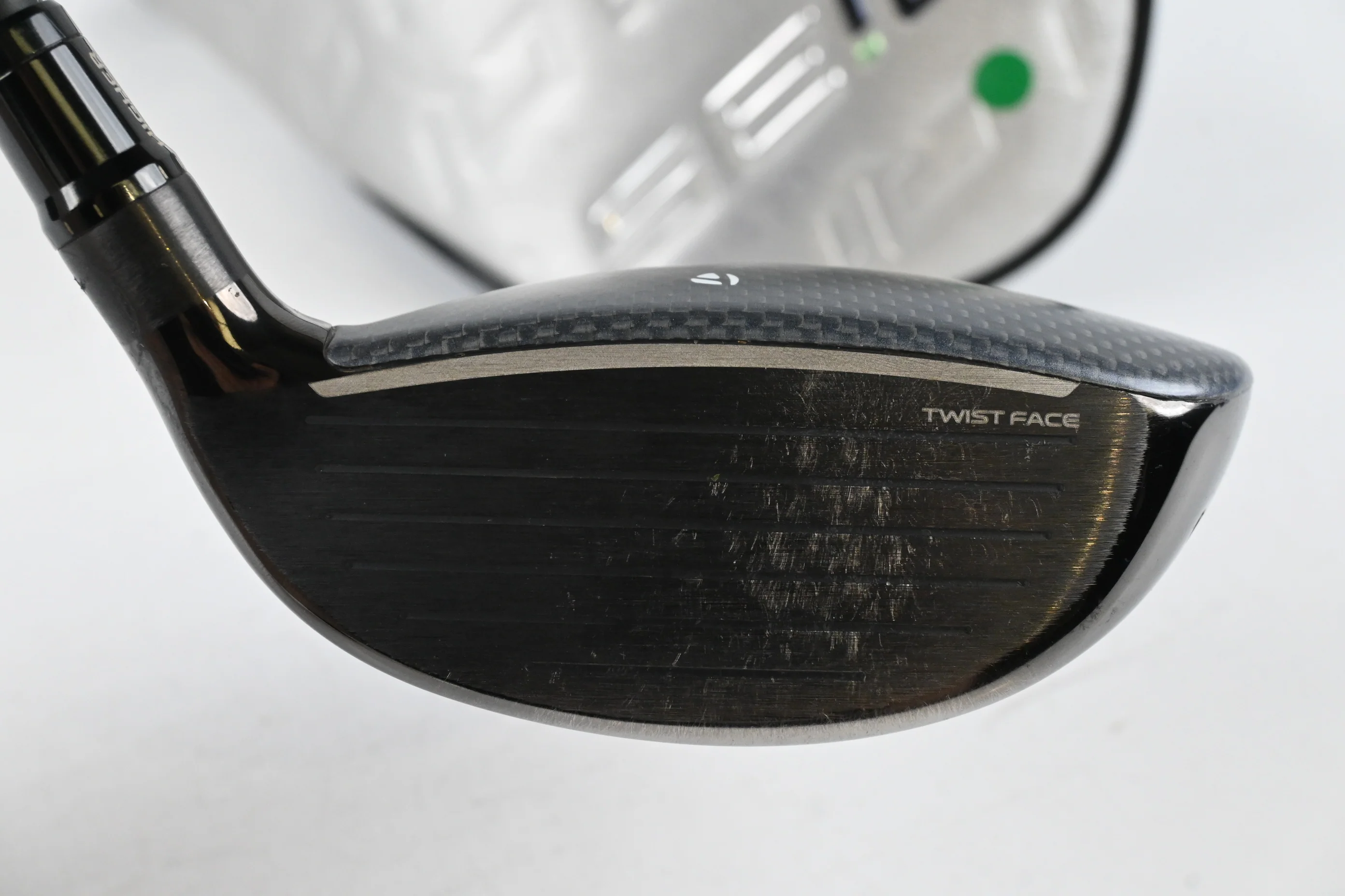 Left Hand Taylormade Qi35 Tour #5 Wood / 18 Degree / Stiff Flex Dark Waves - Image 4