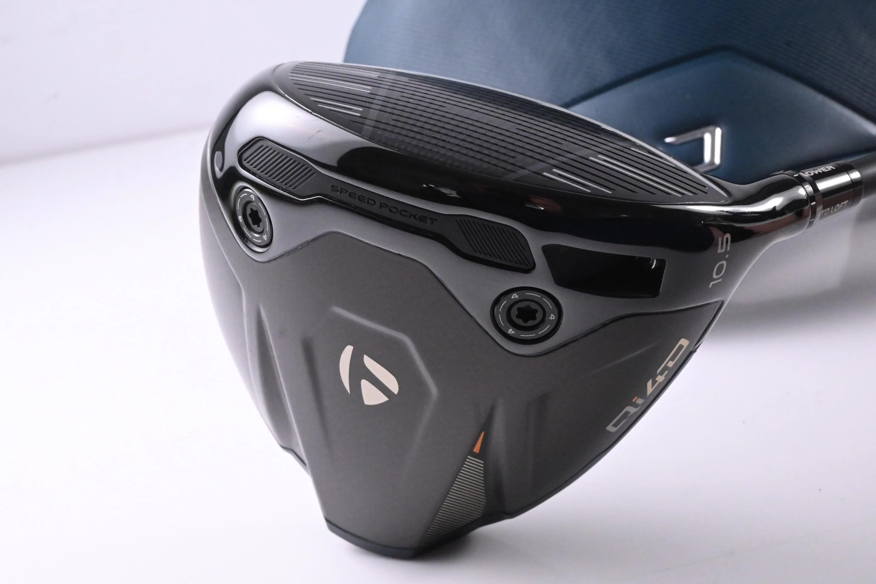 Taylormade Qi4D Driver / 10.5 Degree / Stiff Flex REAX Blue 50 Shaft - Image 2