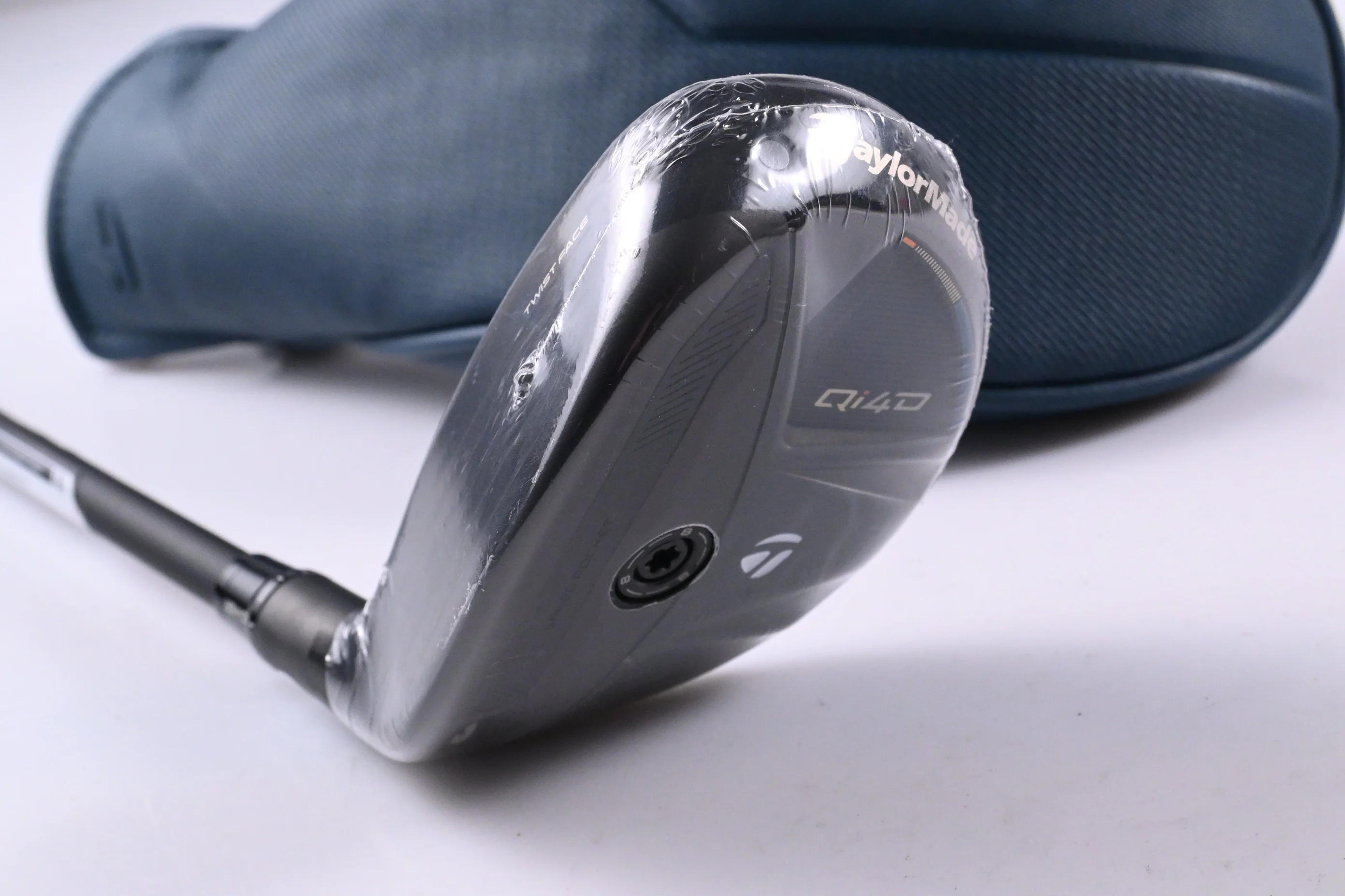 Left Hand Taylormade Qi4D #3 Hybrid / 19 Degree / Regular Flex KBS REAX 65 Shaft