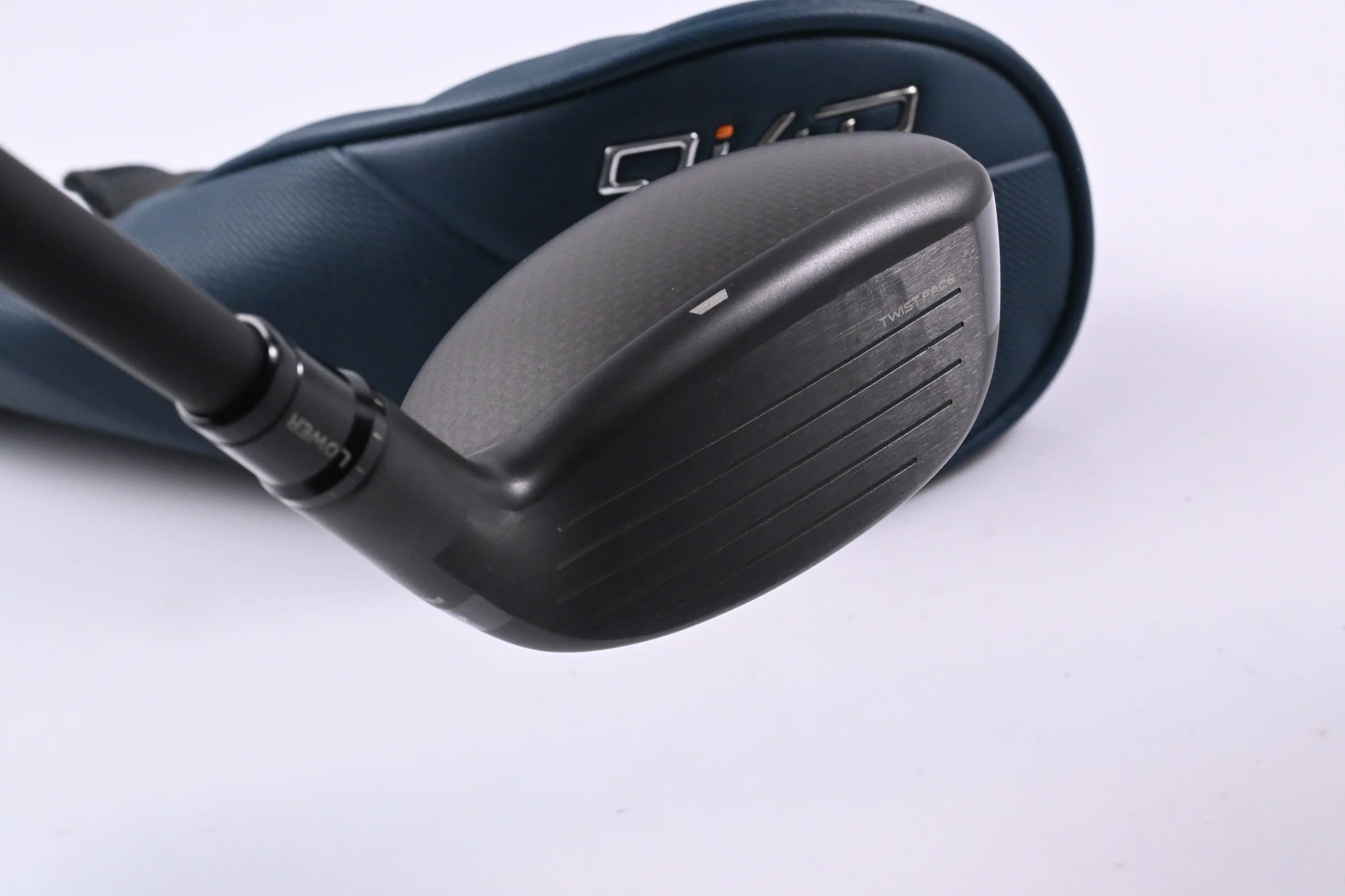 Left Hand Taylormade Qi4D #4 Hybrid / 22 Degree / Stiff Flex KBS Reax 75 Shaft - Image 4