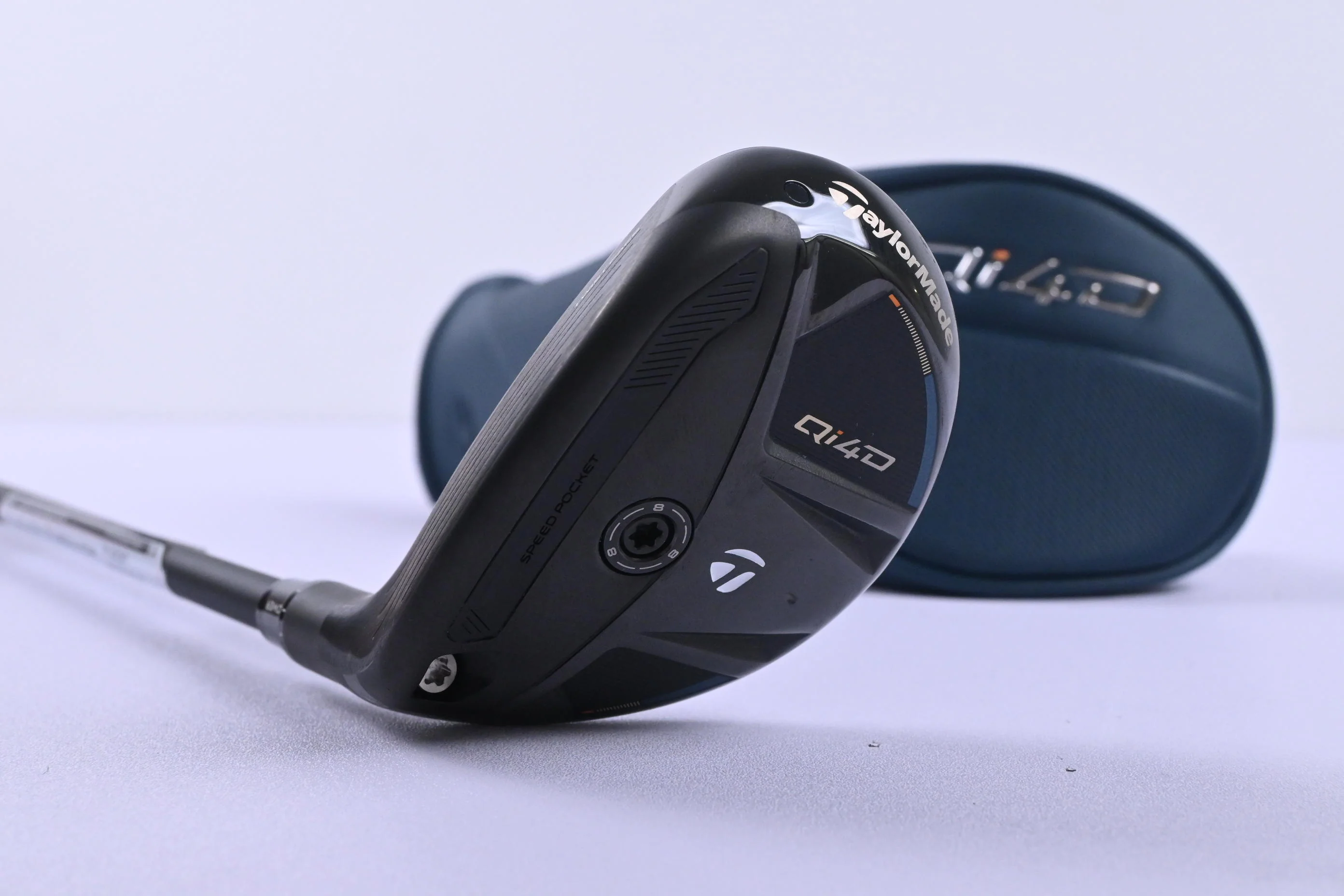 Left Hand Taylormade Qi4D #4 Hybrid / 22 Degree / Regular Flex KBS ReAx 65 Shaft