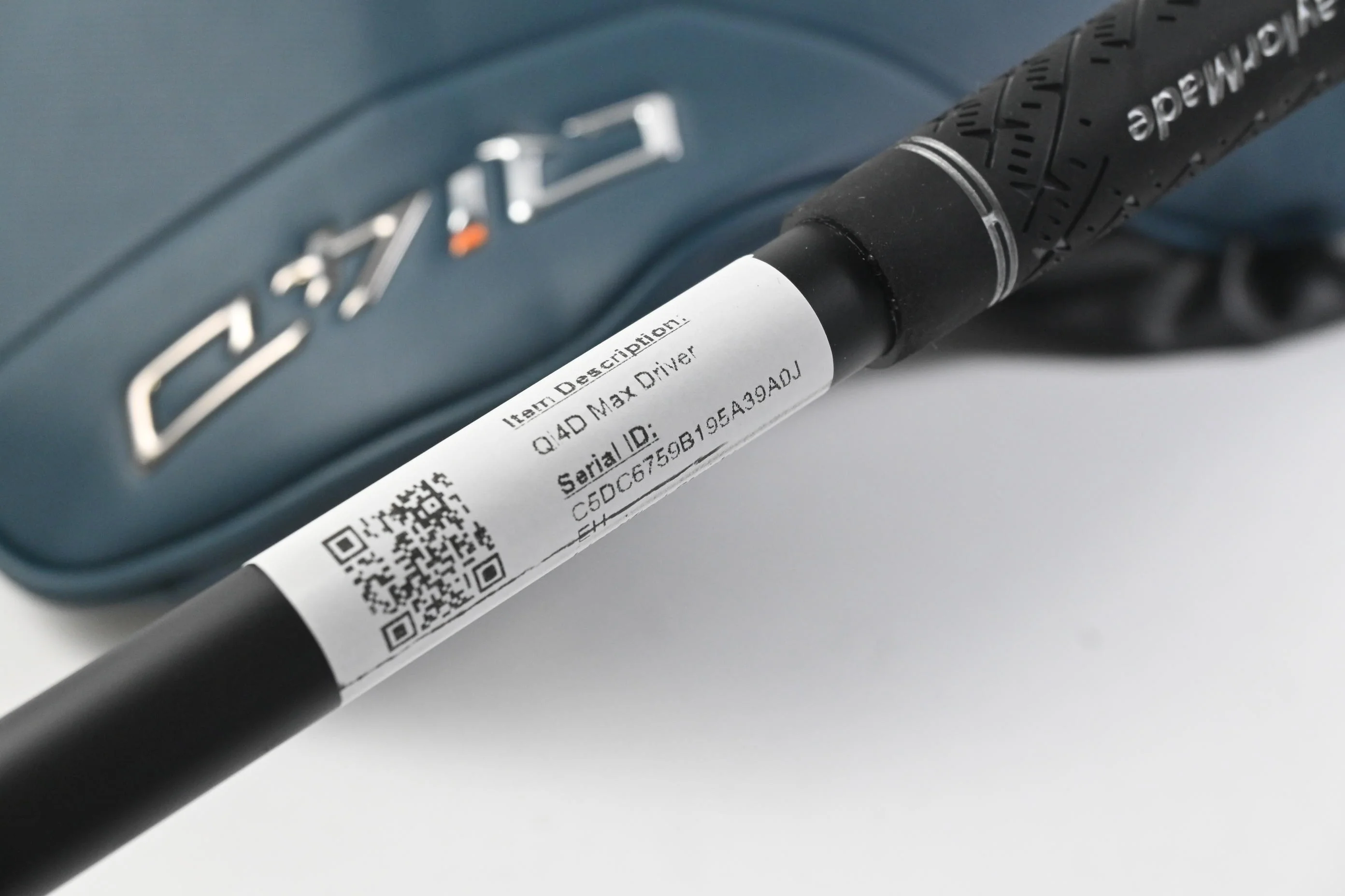 Taylormade Qi4D Max Driver / 9 Degree / X-Flex REAX Blue 60 Shaft - Image 7