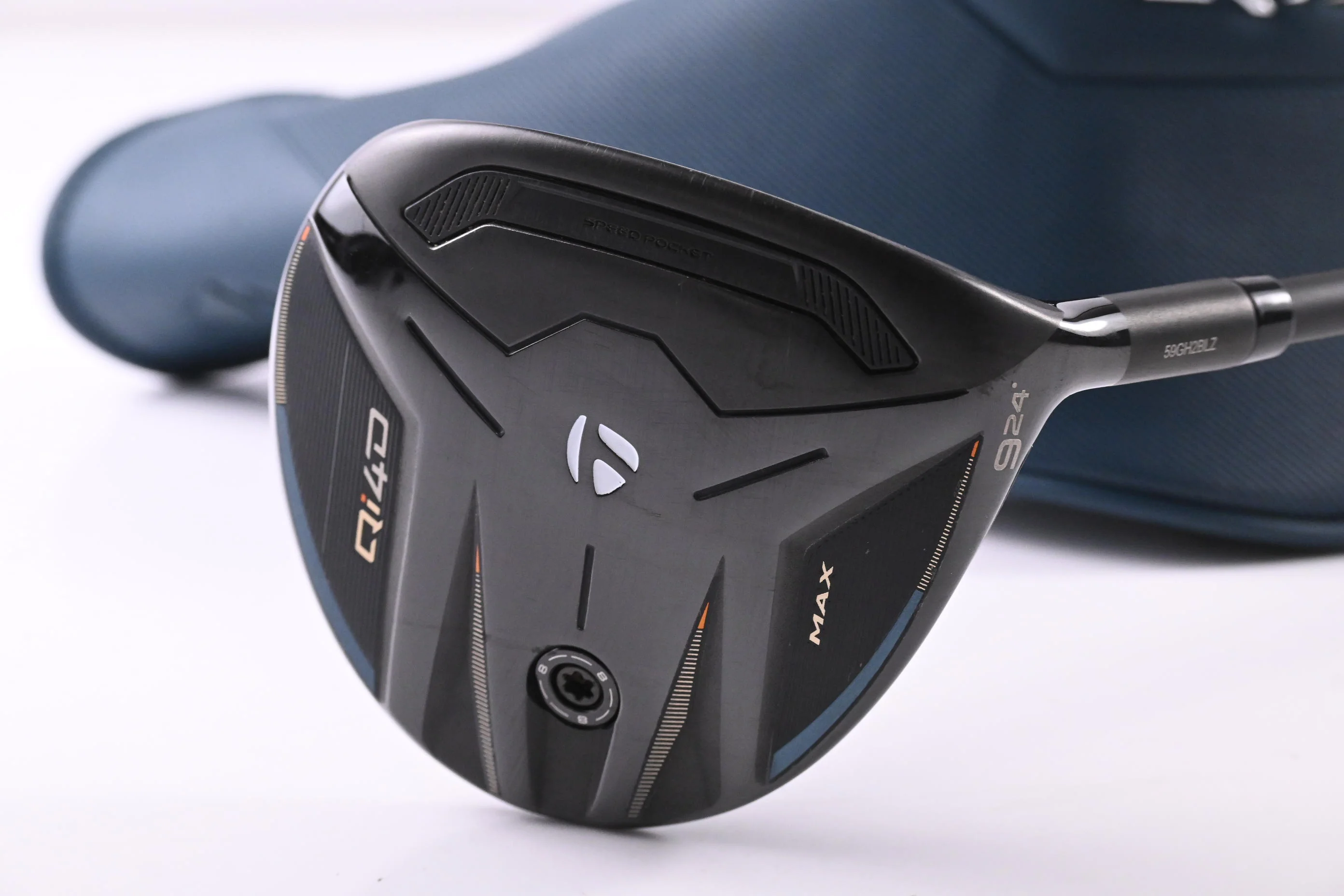Taylormade Qi4D Max #9 Wood / 24 Degree / Regular Flex REAX White 55 Shaft - Image 2